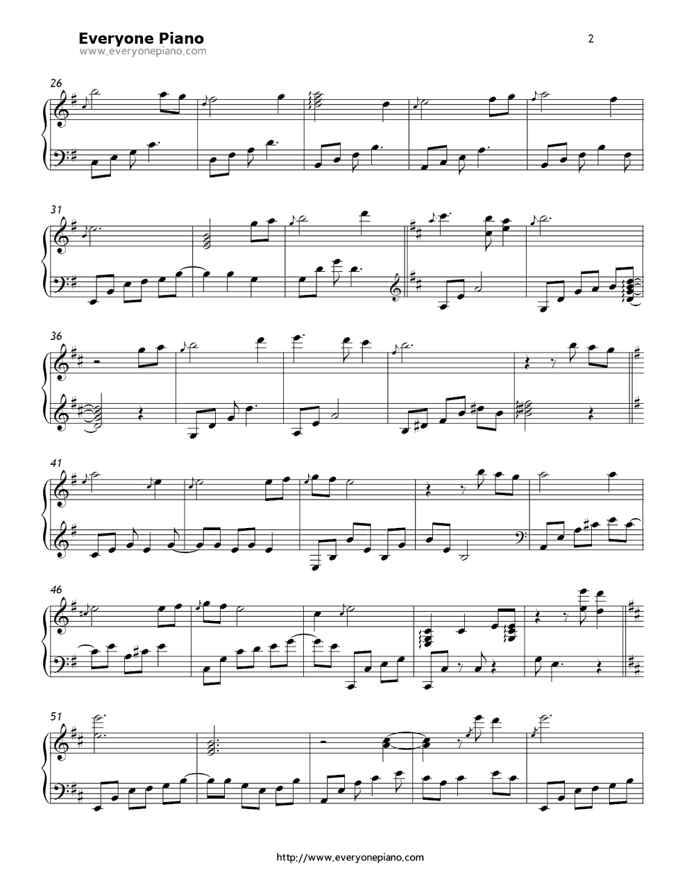 You_Were_There钢琴谱_Steven_Geraghty