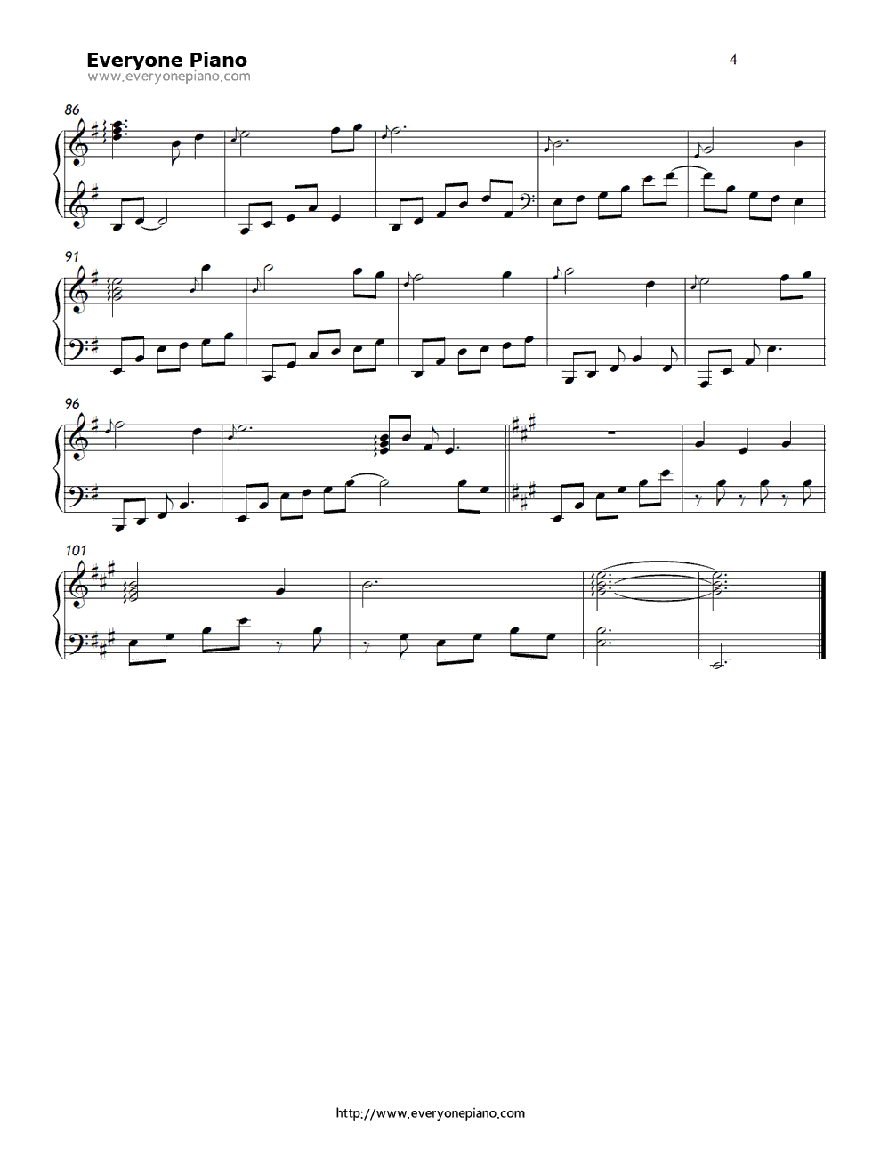 You_Were_There钢琴谱_Steven_Geraghty