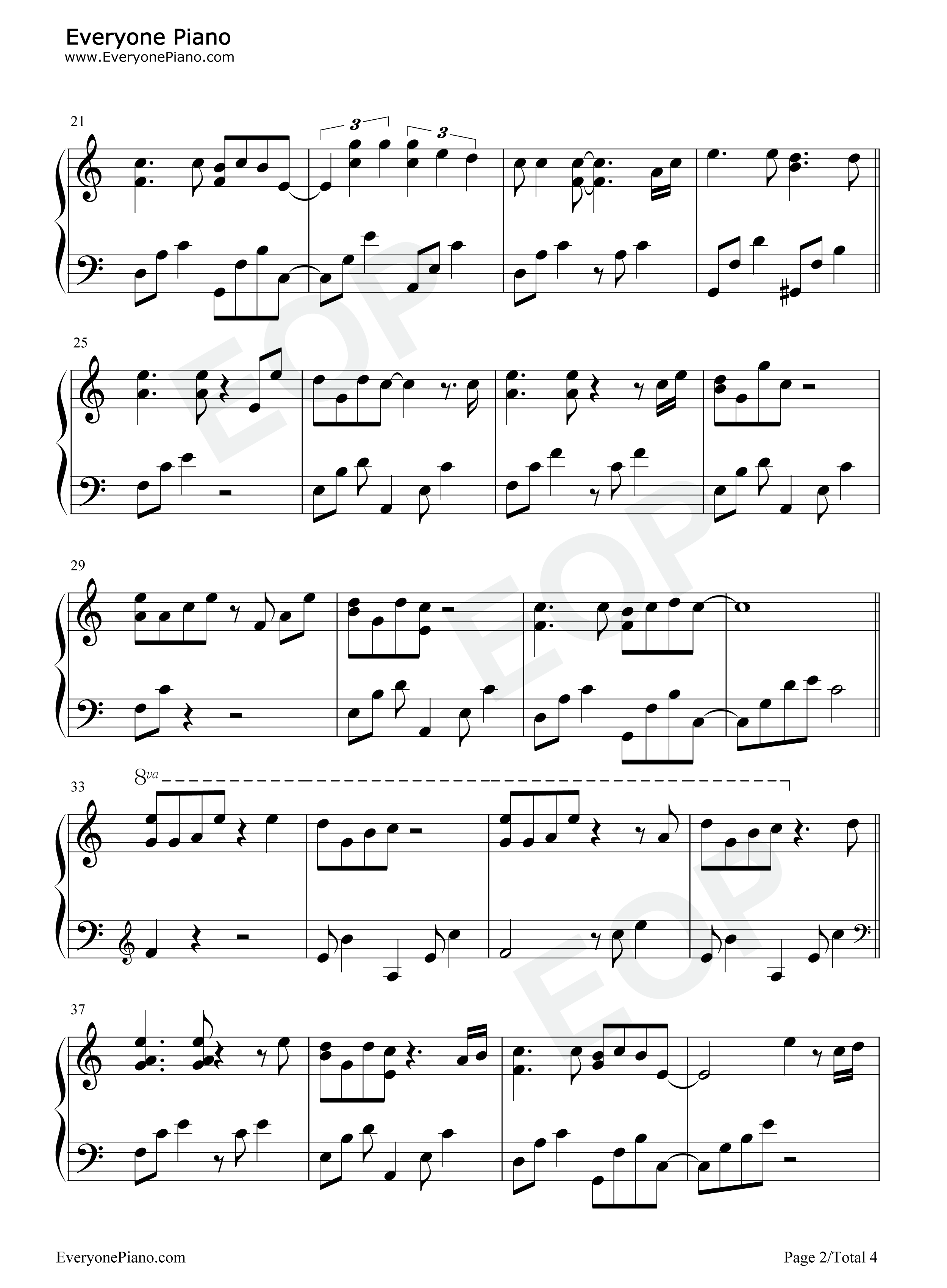 Hear_Me_Cry钢琴谱_CAGNET