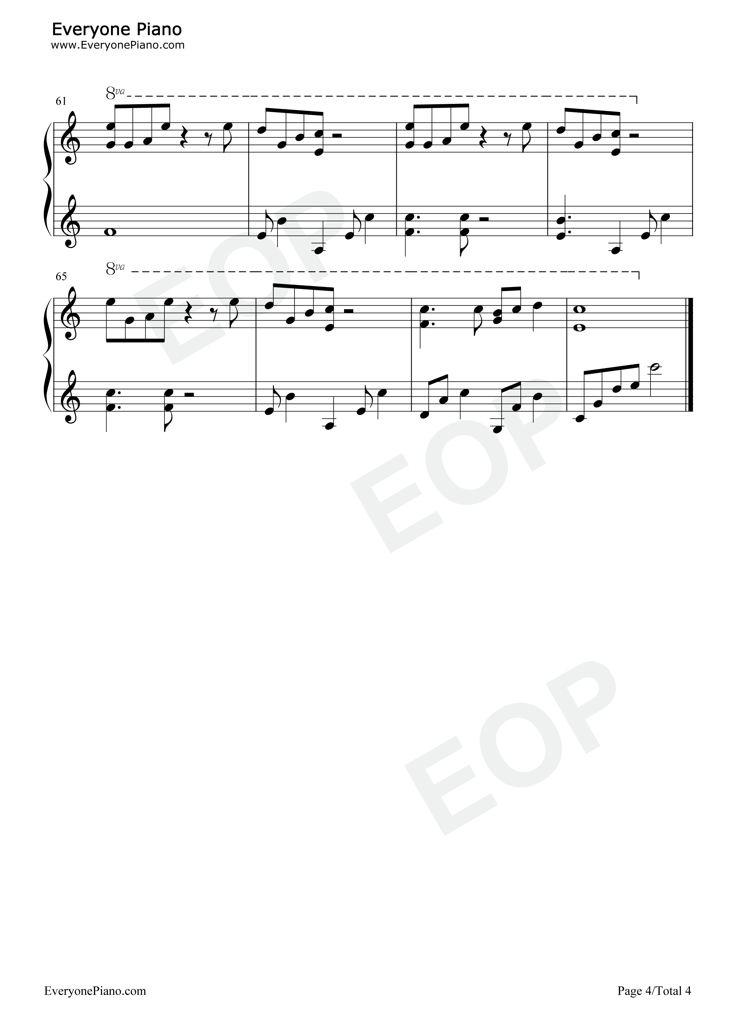 Hear_Me_Cry钢琴谱_CAGNET