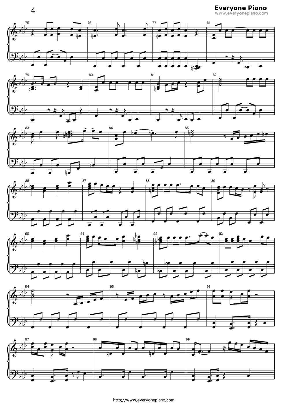 摩诃不思议アドベンチャー钢琴谱_高桥洋树