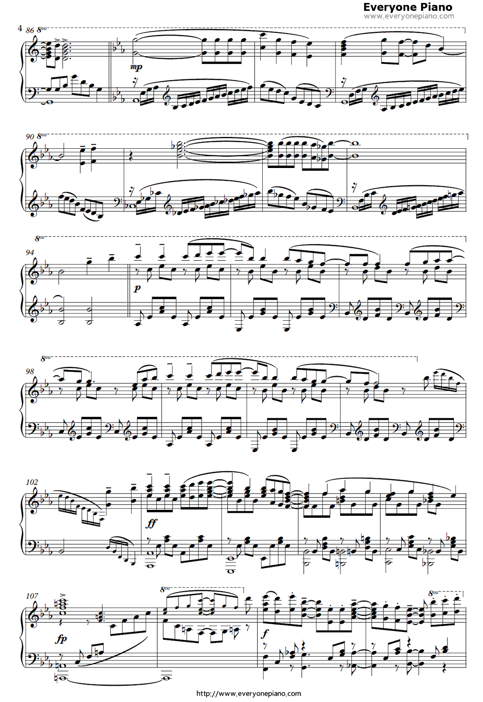 エクストラ・マジック・アワー钢琴谱_AKINO_with_bless4