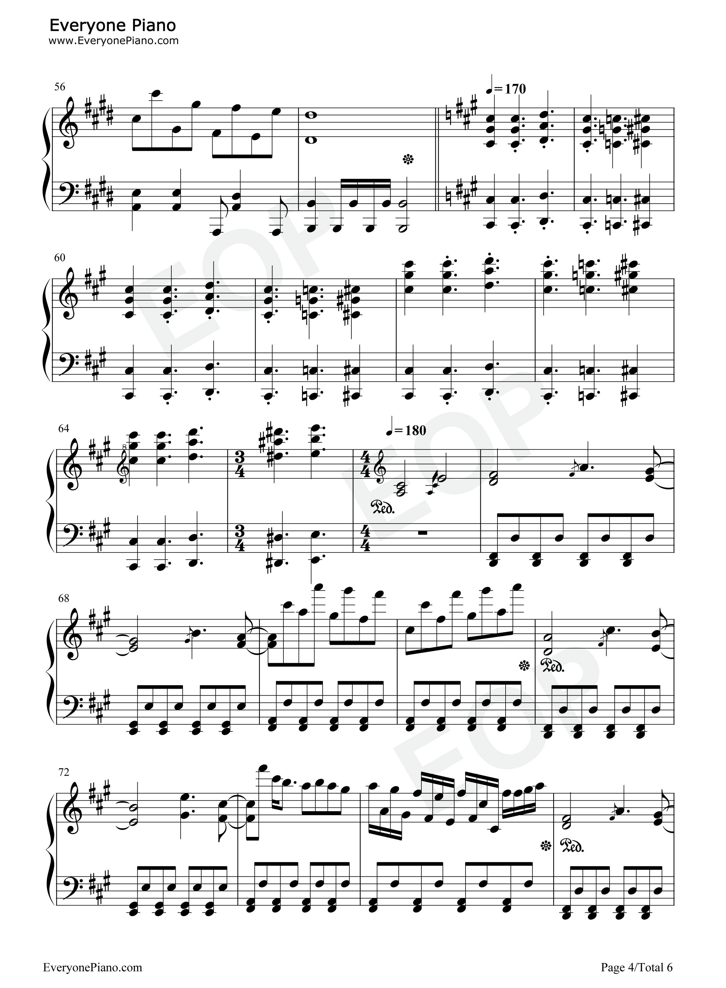 神さびた古戦场_～_Suwa_Foughten_Field钢琴谱_八坂神奈子