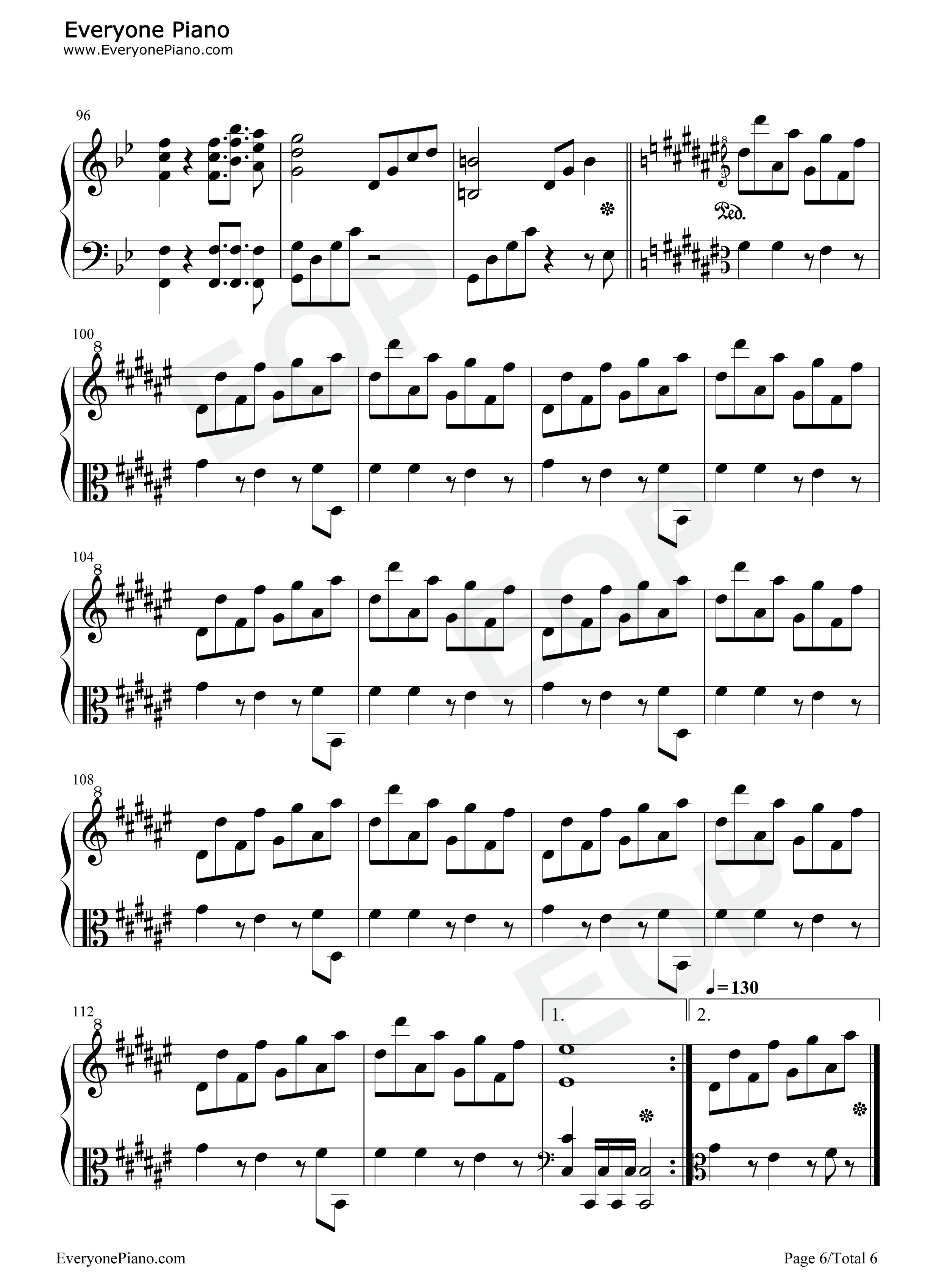 神さびた古戦场_～_Suwa_Foughten_Field钢琴谱_八坂神奈子