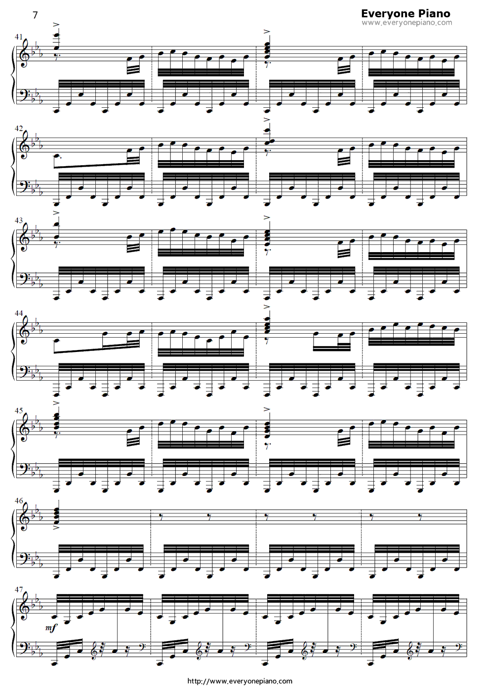 Final_Frontier钢琴谱_Thomas_Bergersen