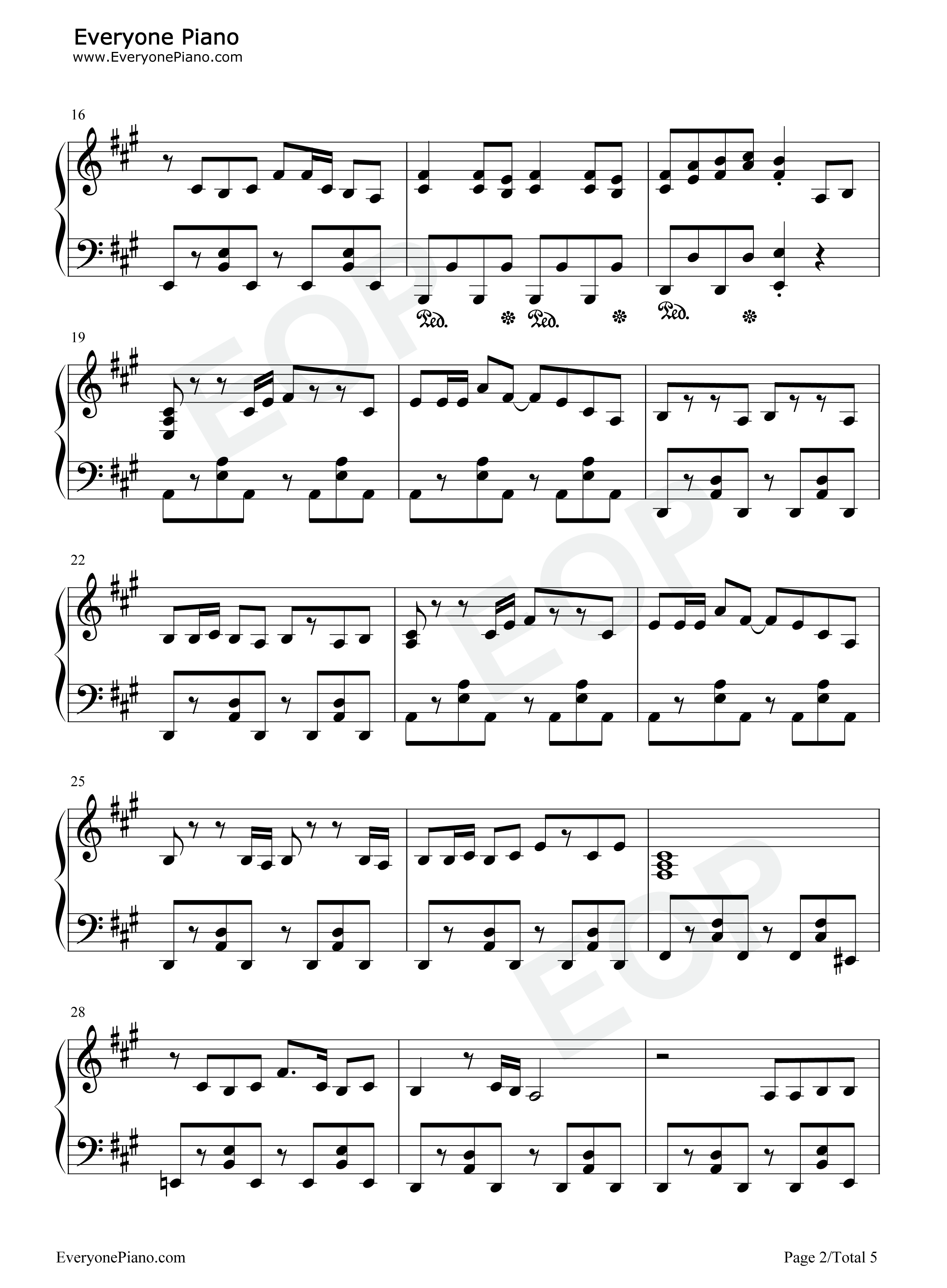 隅田川夏恋歌钢琴谱_seiya_murai_feat.ALT