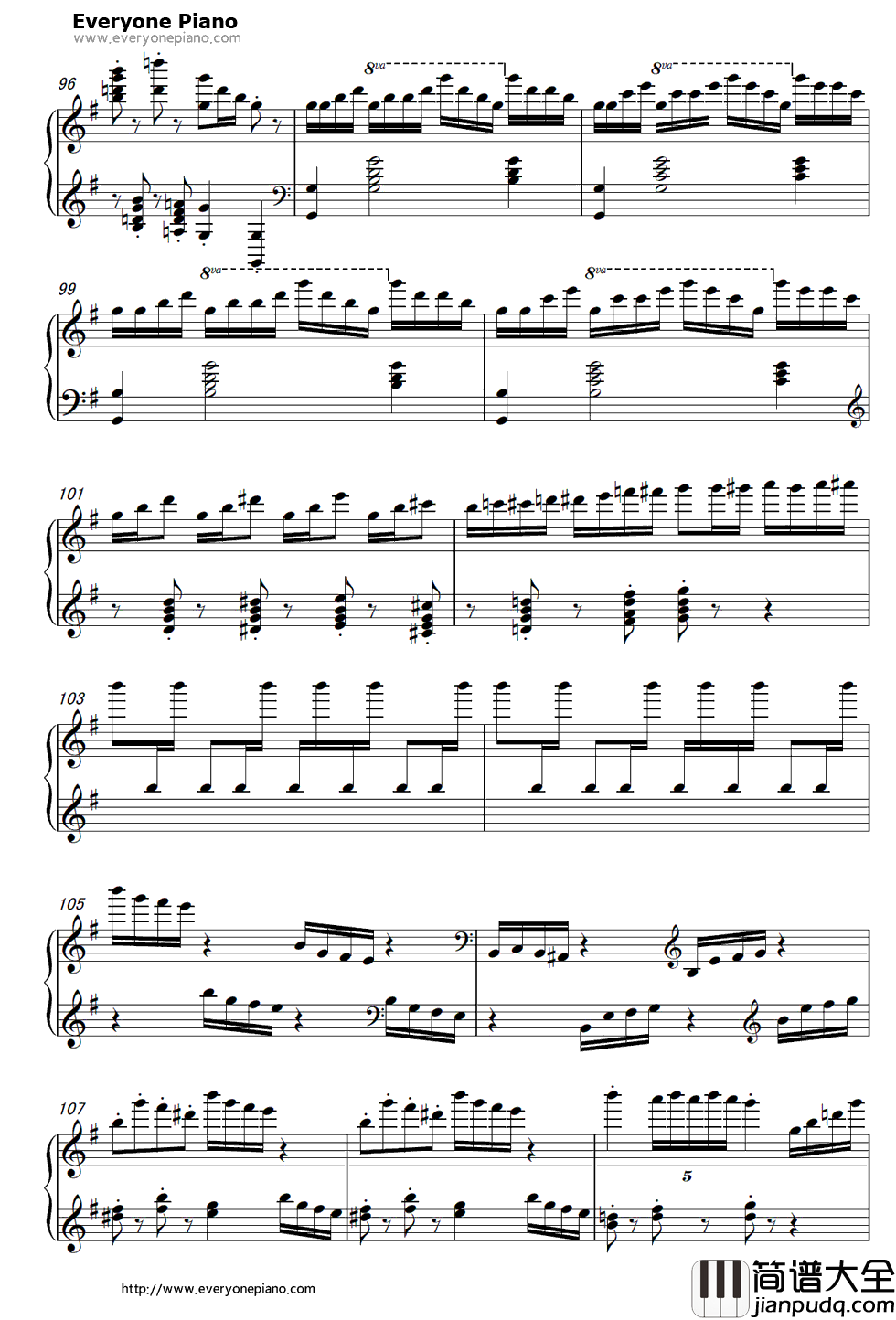 New_World_Concerto钢琴谱_马克西姆