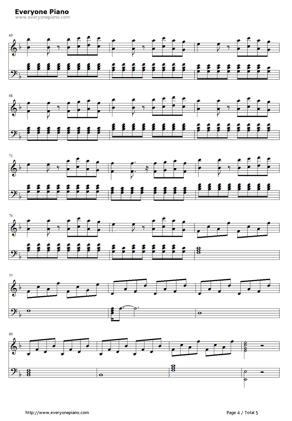 We_Are_Young钢琴谱_Fun