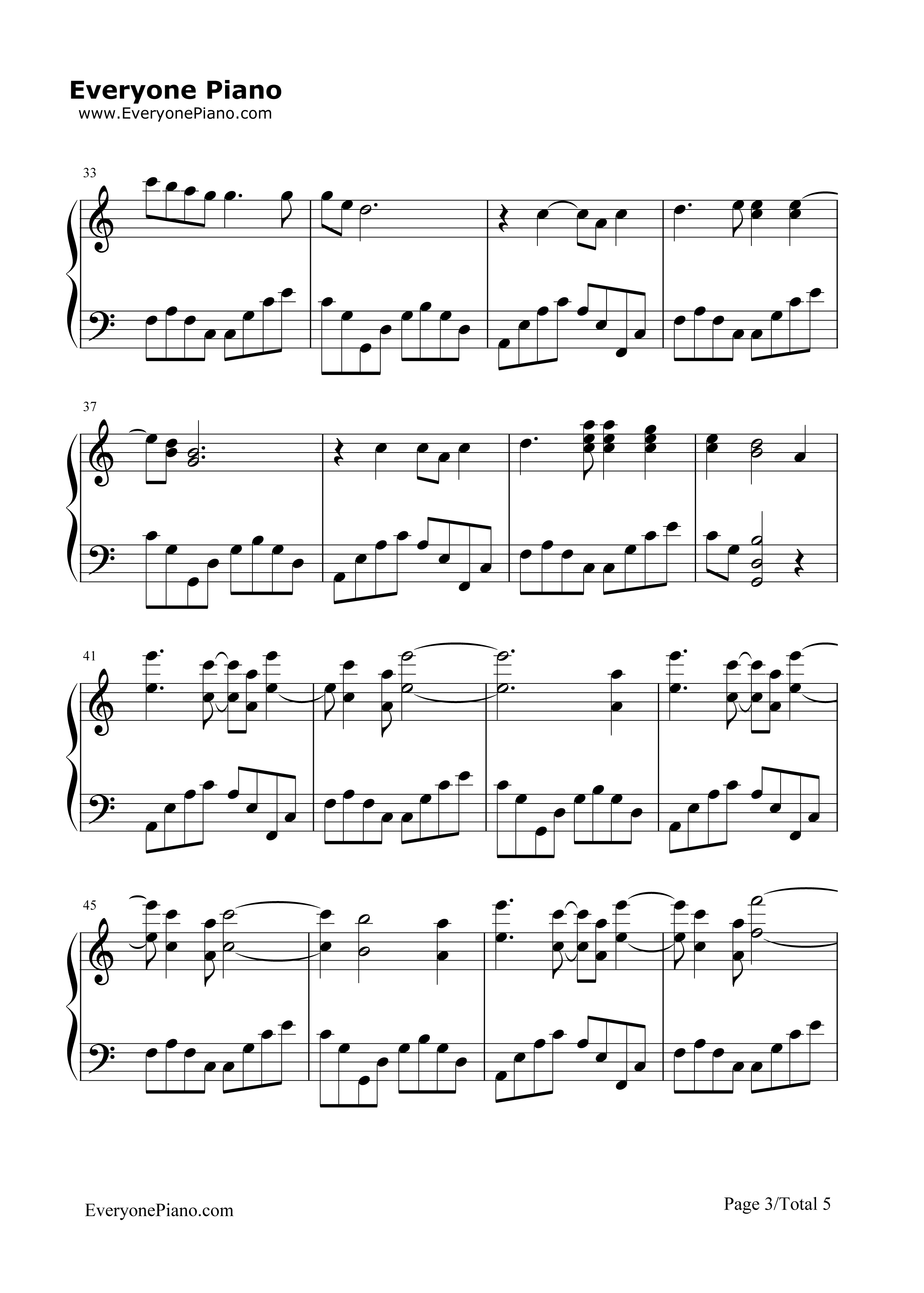 Rosemary's_Song钢琴谱_Rosemary