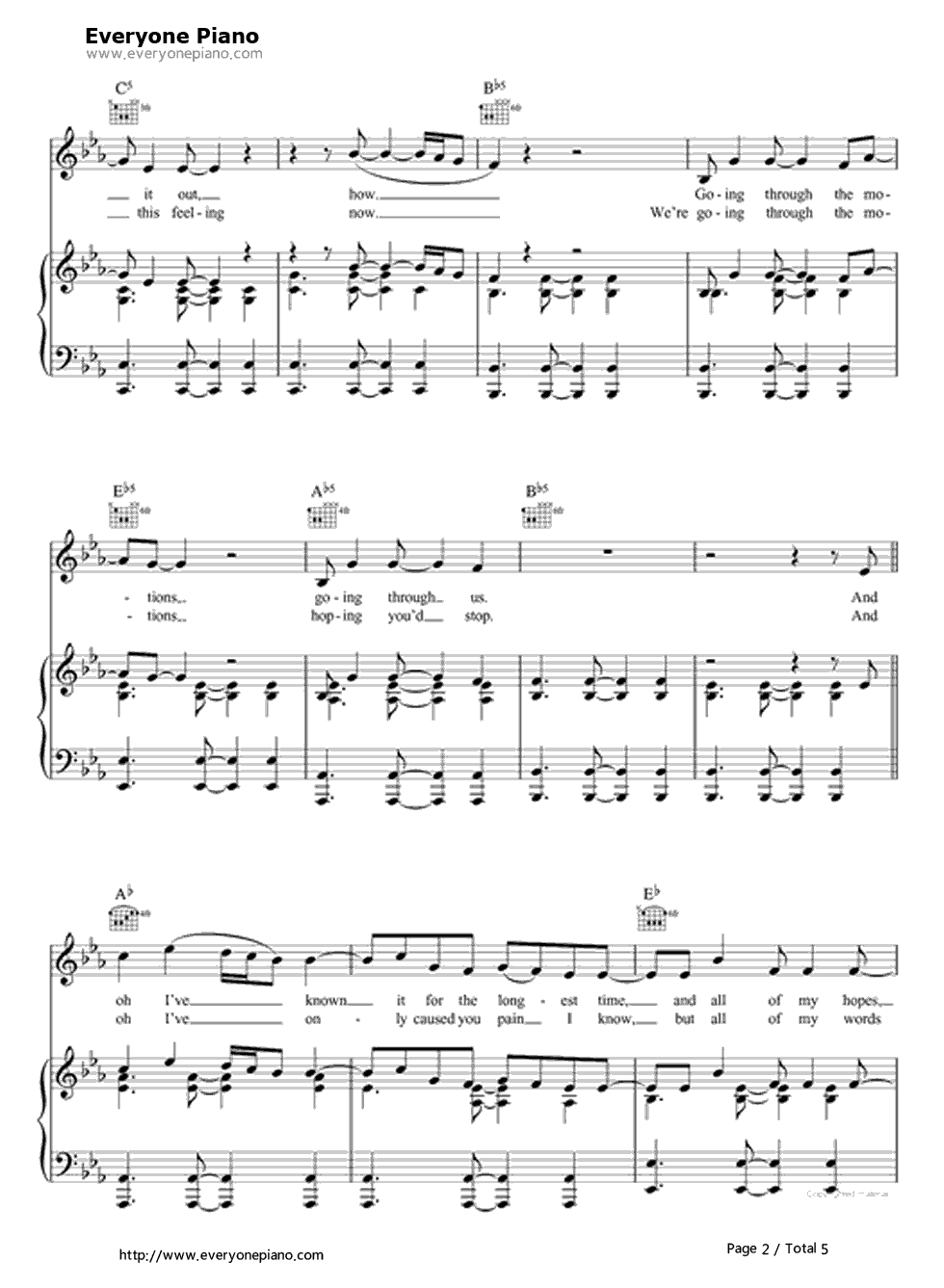 I'm_a_Mess钢琴谱_Ed_Sheeran