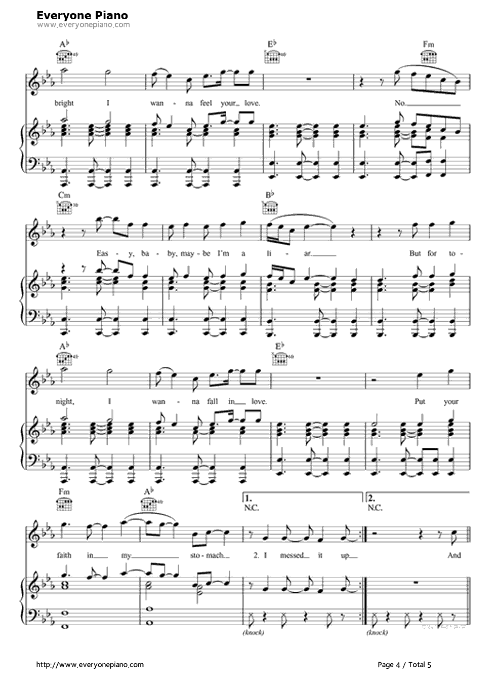 I'm_a_Mess钢琴谱_Ed_Sheeran