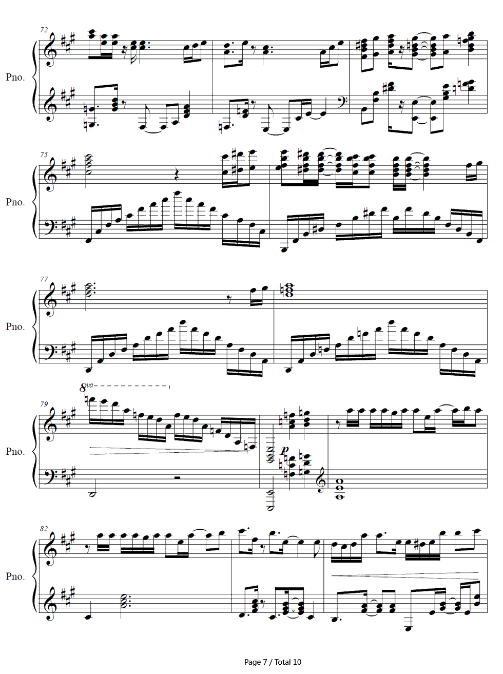 君が笑む夕暮れ钢琴谱_南条爱乃