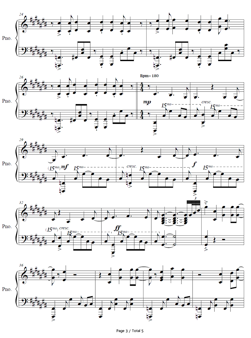 変幻自在のマジカルスター钢琴谱_GRANRODEO