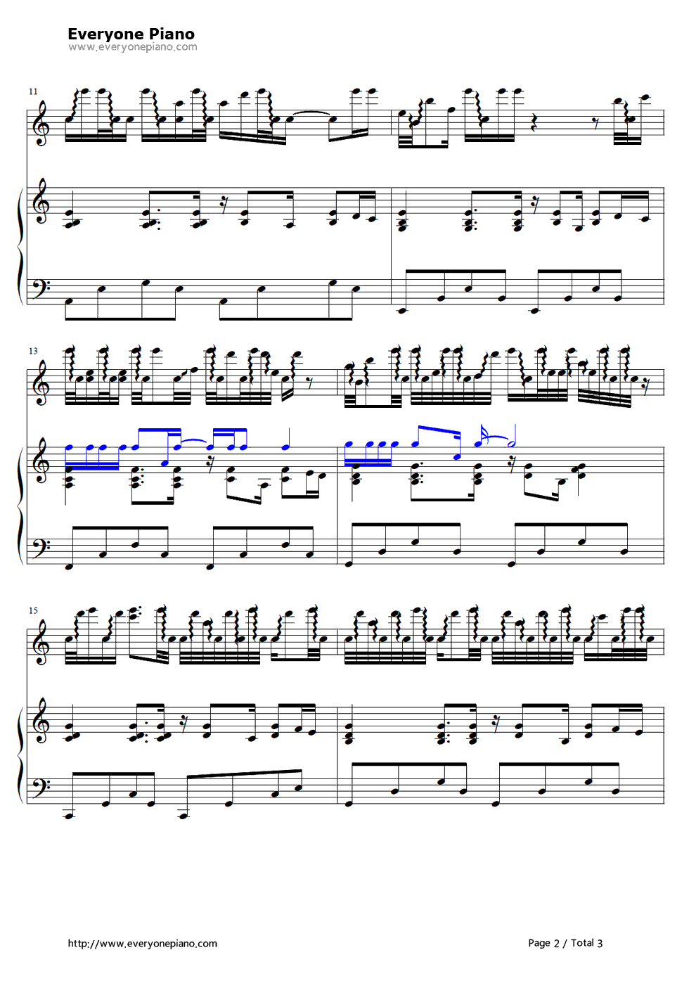 我的滑板鞋钢琴谱_约瑟翰•庞麦郎