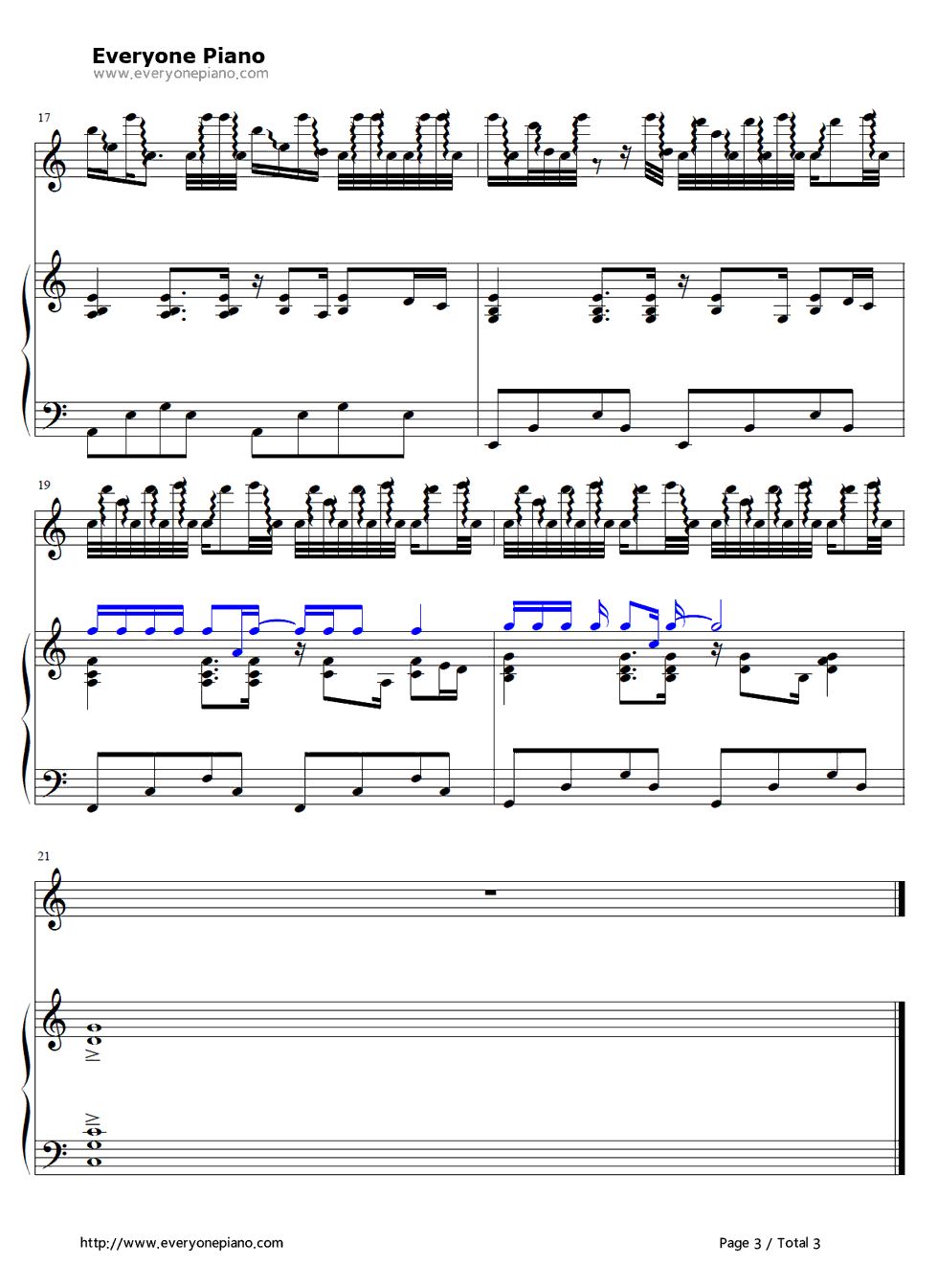 我的滑板鞋钢琴谱_约瑟翰•庞麦郎