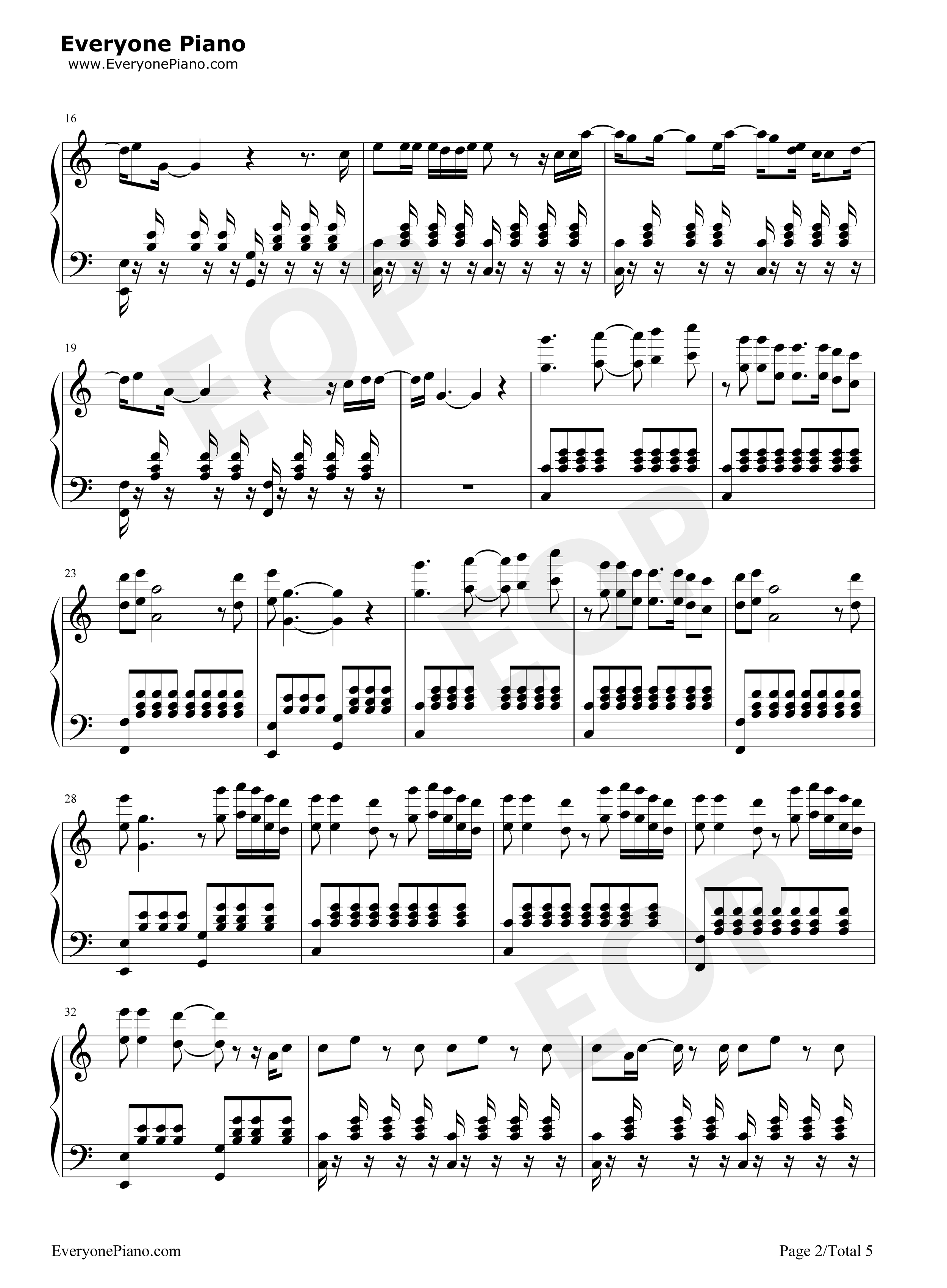 Secrets钢琴谱_Mary_Lambert_&_B.o.B