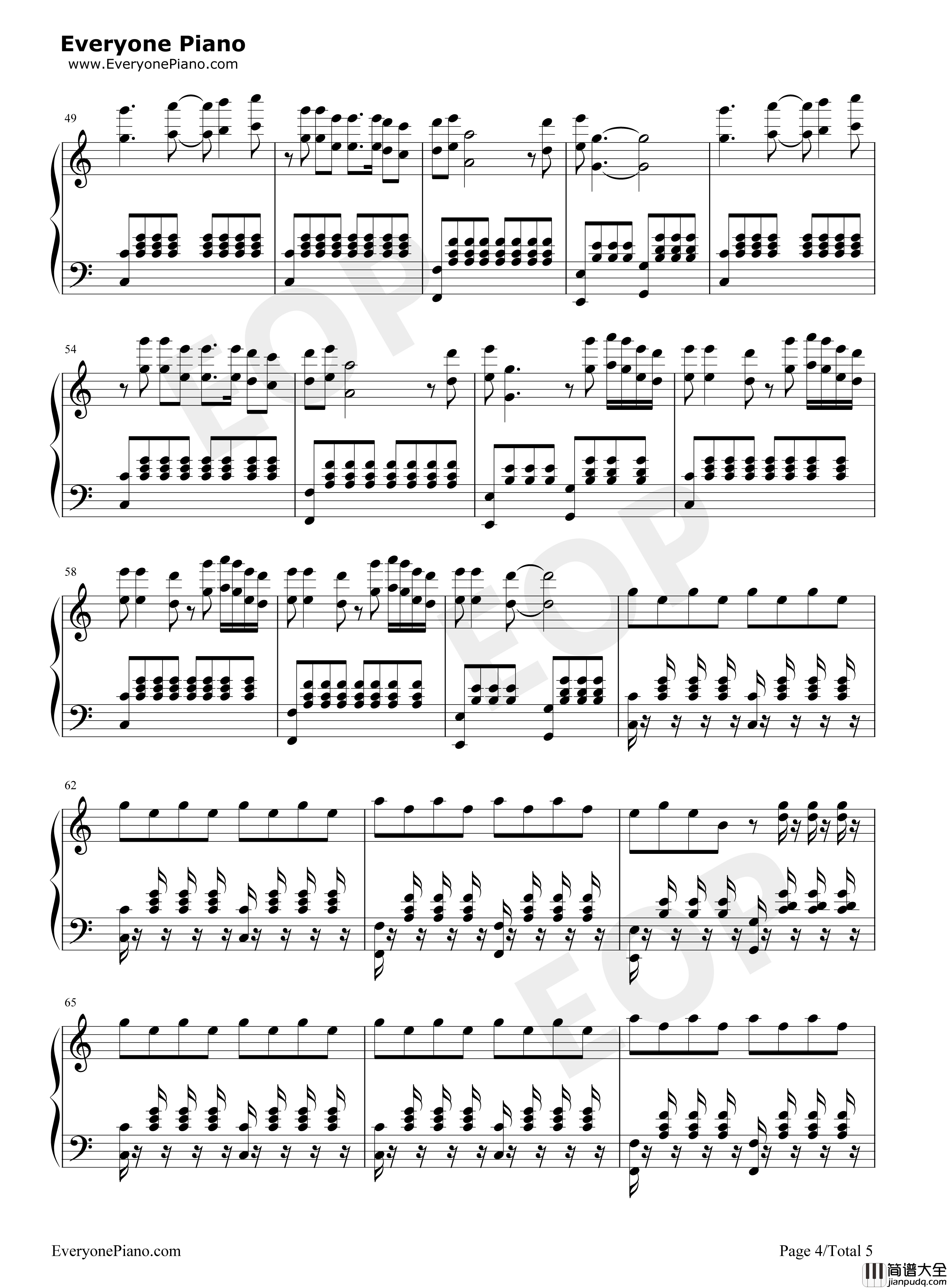 Secrets钢琴谱_Mary_Lambert_&_B.o.B