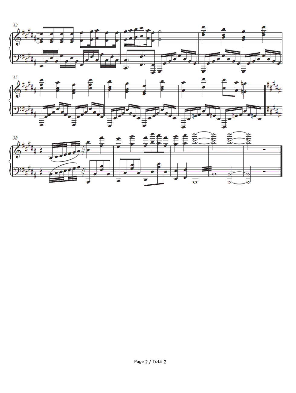 星屑のリング钢琴谱_今井麻美