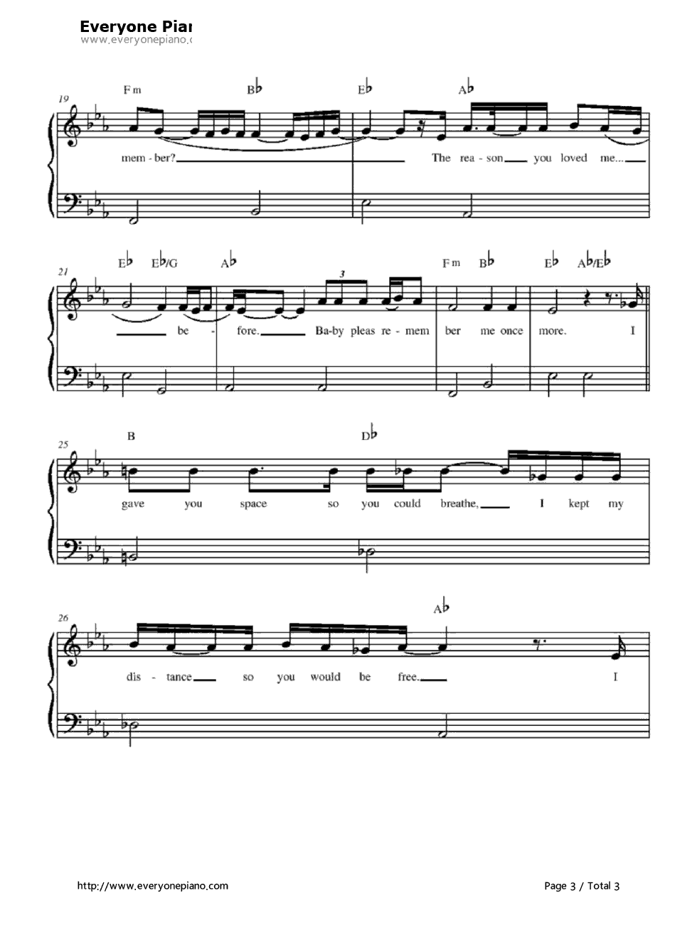 Don't_You_Remember钢琴谱_Adele