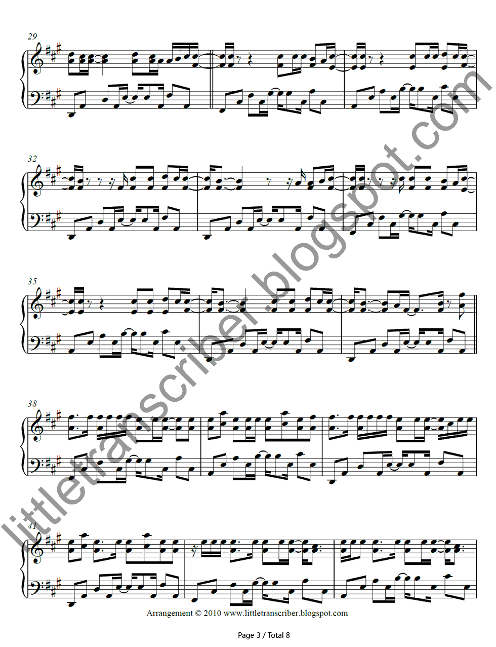 Whats_My_Name钢琴谱_Rihanna_ft._Drake