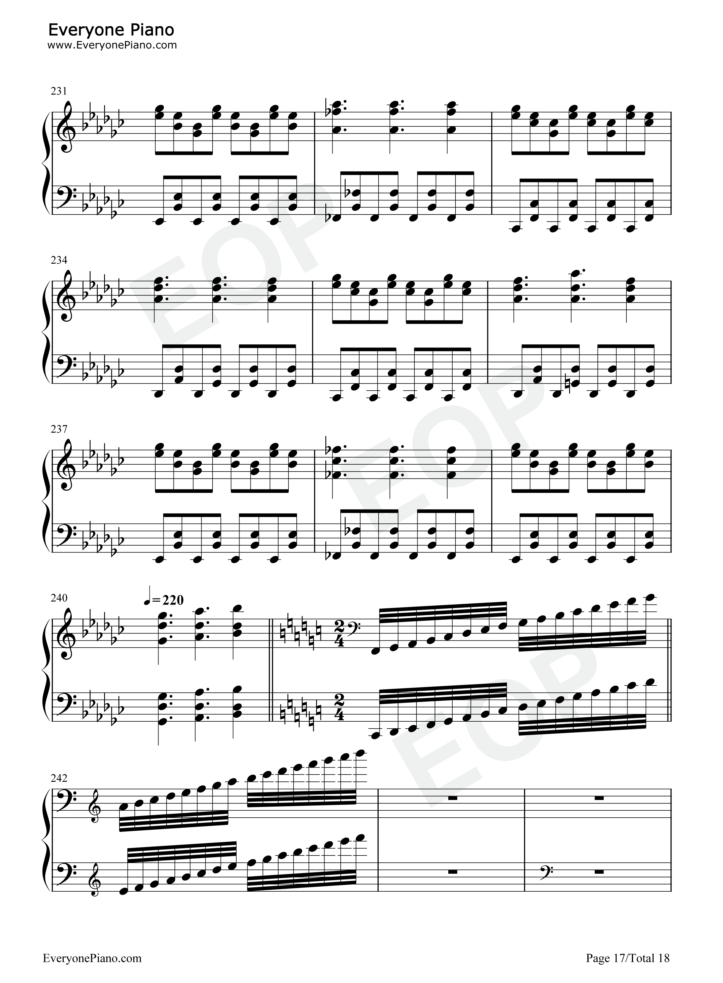 最终鬼畜妹フランドール・S钢琴谱_COOL&CREATE___触手猴