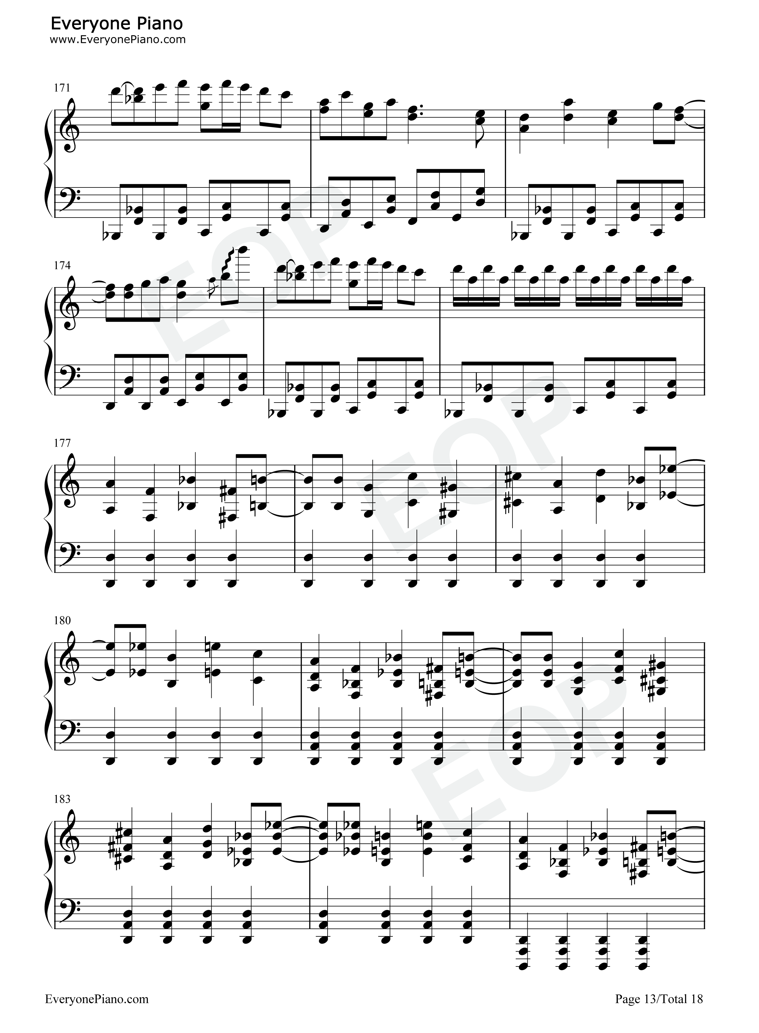 最终鬼畜妹フランドール・S钢琴谱_COOL&CREATE___触手猴