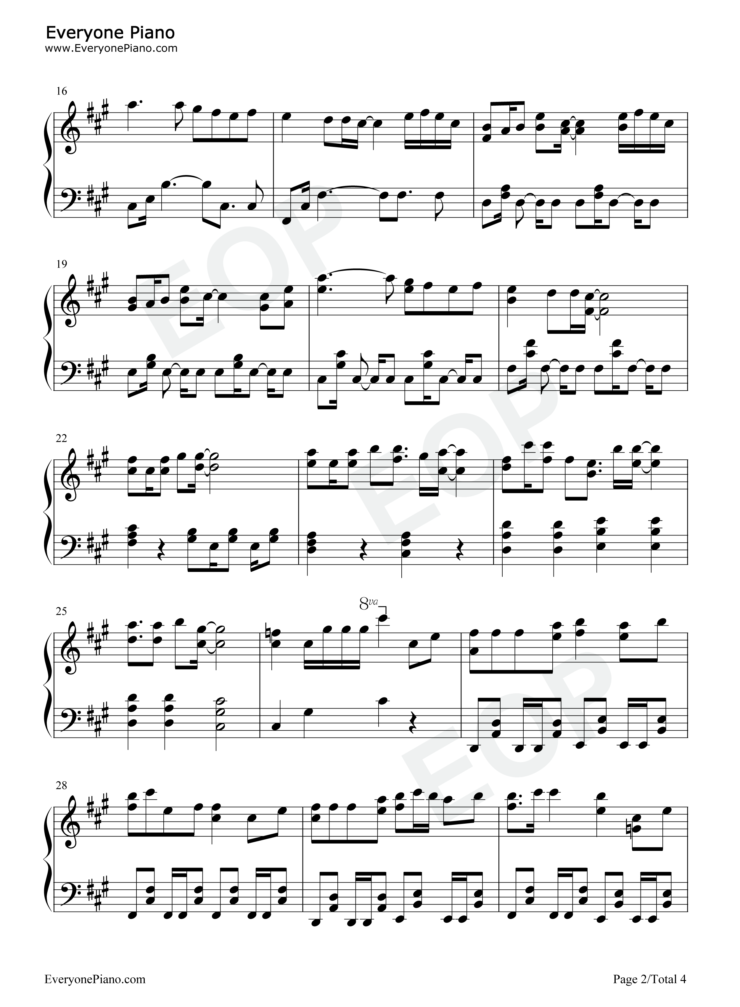 桜音钢琴谱_ピコ