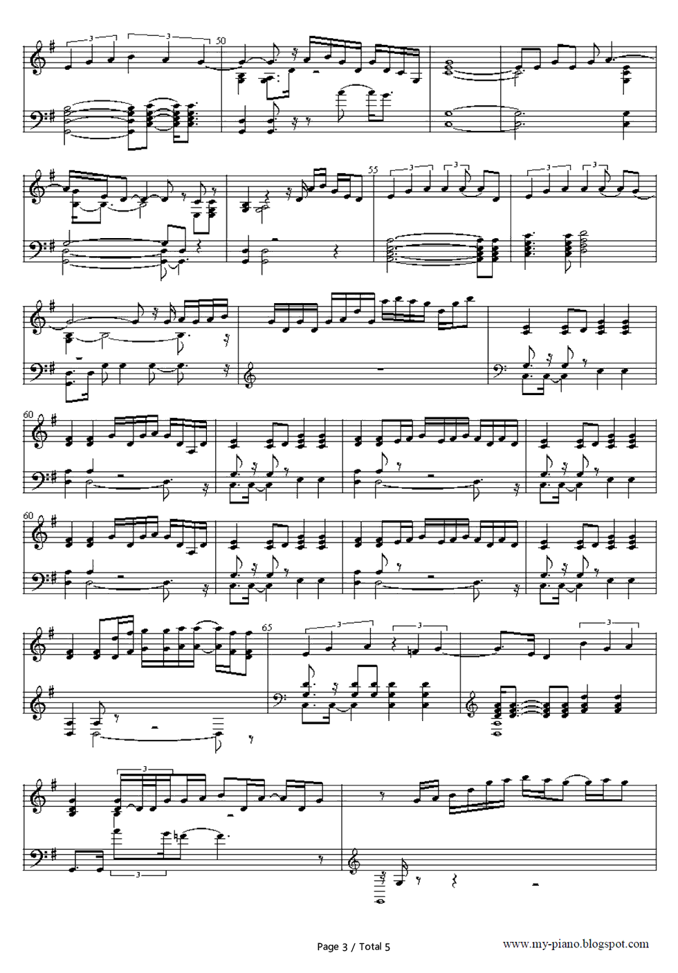 Baywatch_Theme钢琴谱_Baywatch