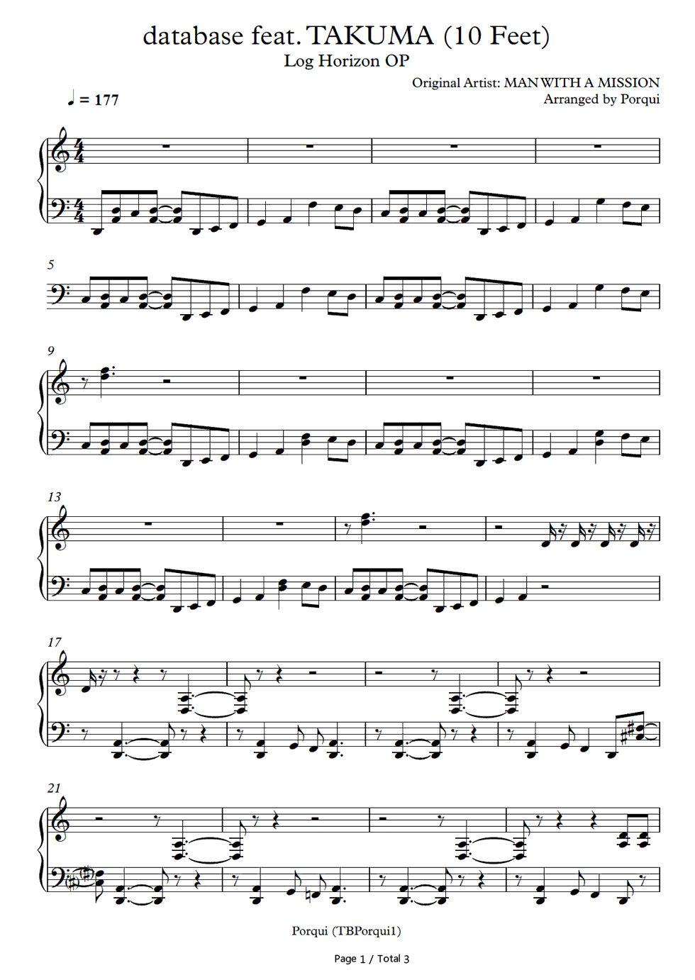 Database_feat._TAKUMA(10钢琴谱_MAN_WITH_A_MISSION