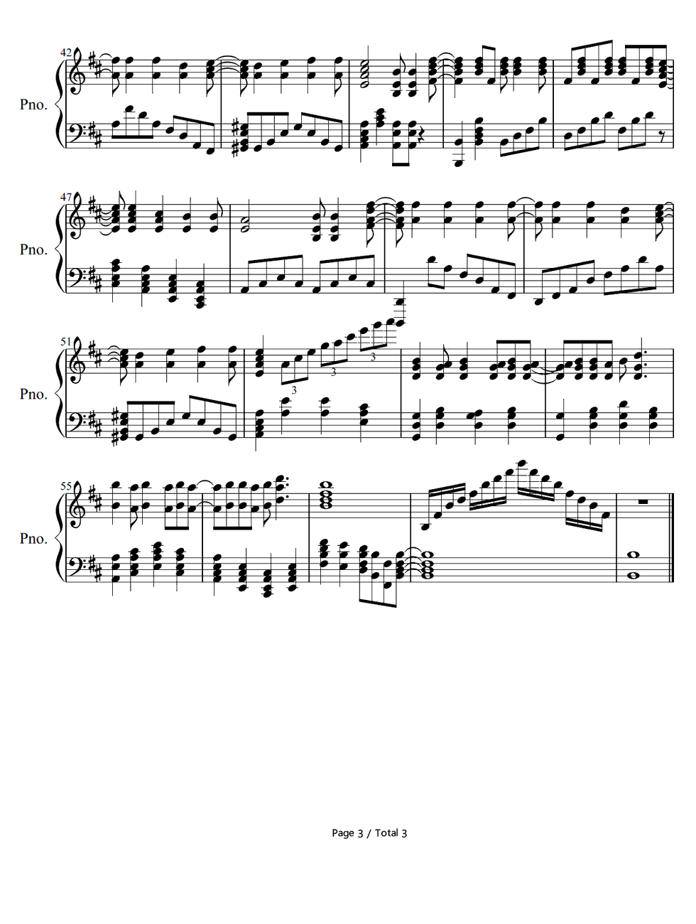 HEADHUNT钢琴谱_OKAMOTO'S