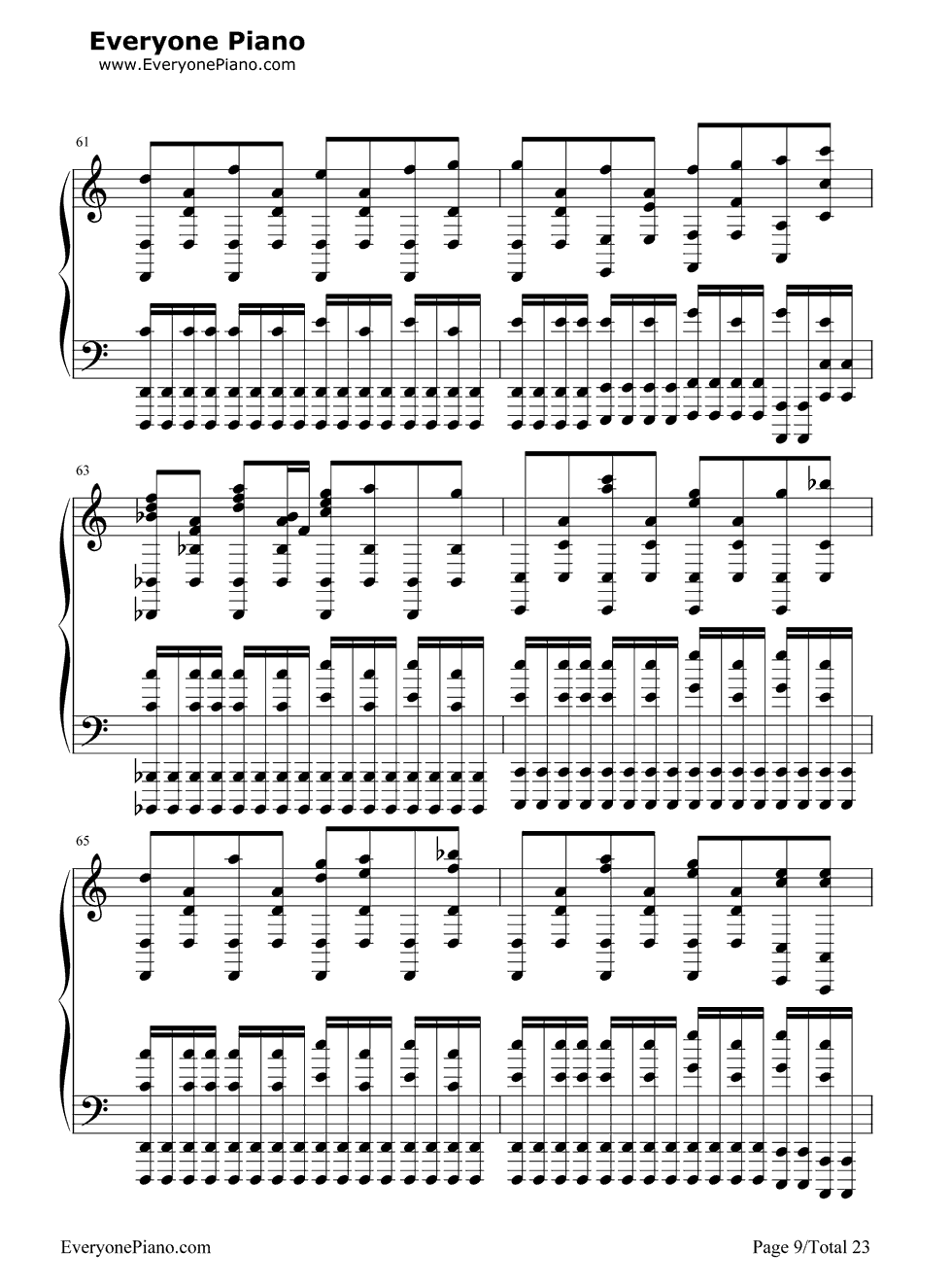 Night_of_Nights钢琴谱_东方Project