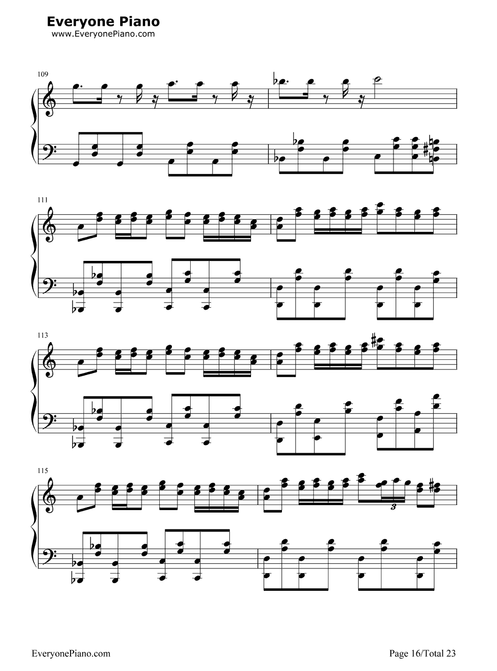 Night_of_Nights钢琴谱_东方Project