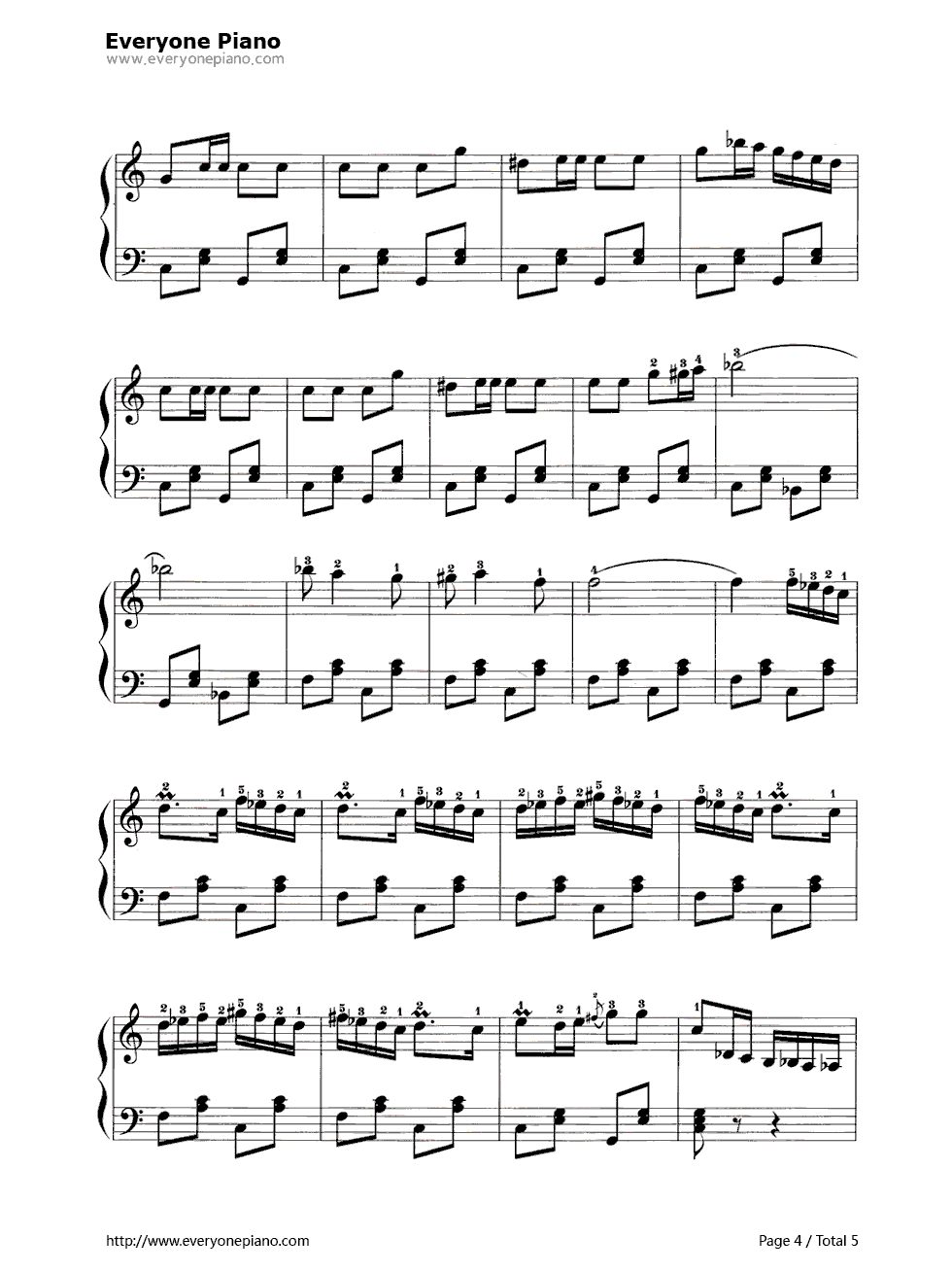 霍拉舞曲钢琴谱_未知