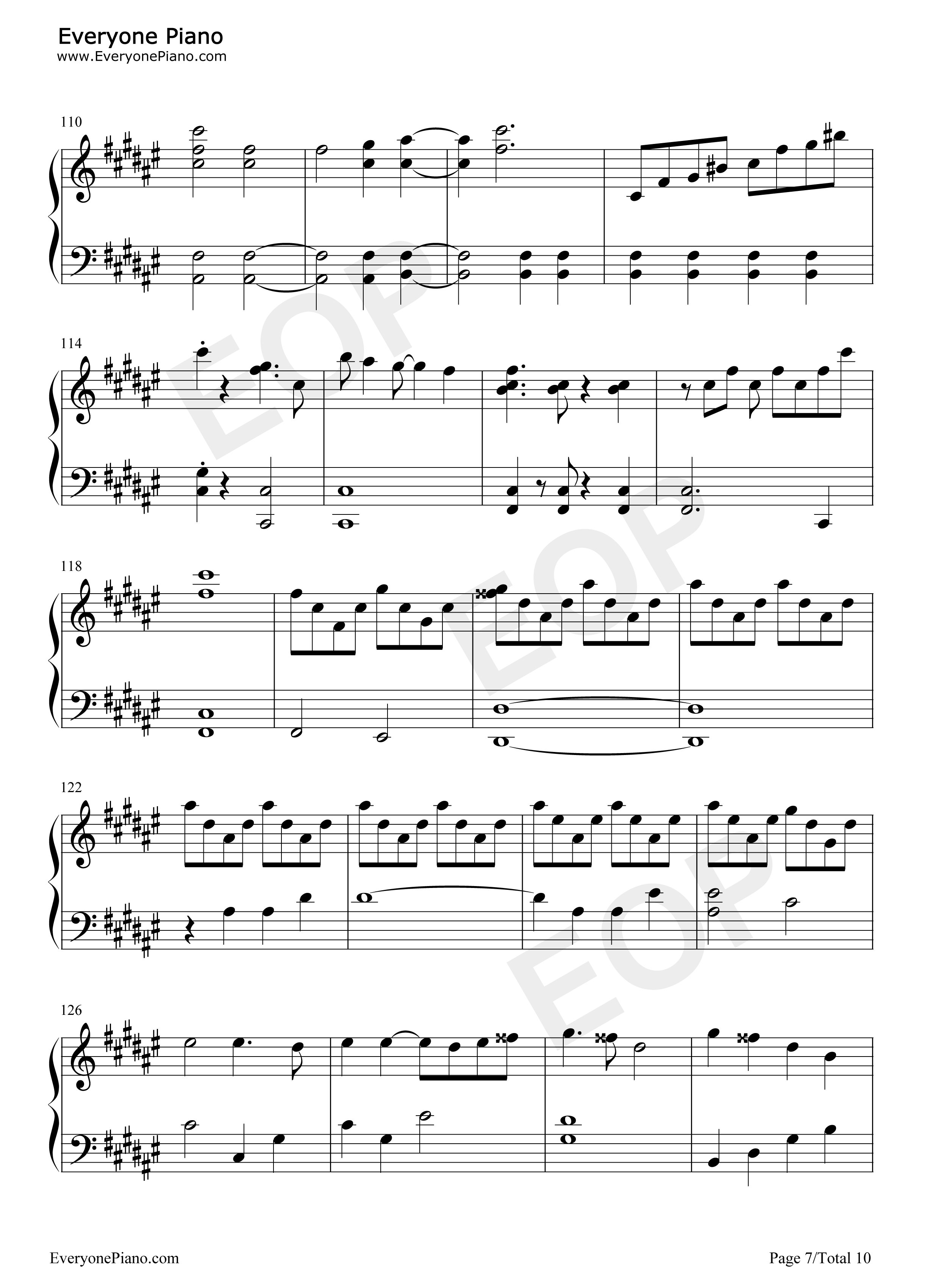 For_the_First_Time_in_Forever钢琴谱_Kristen_Bell_&_Idina_Menzel