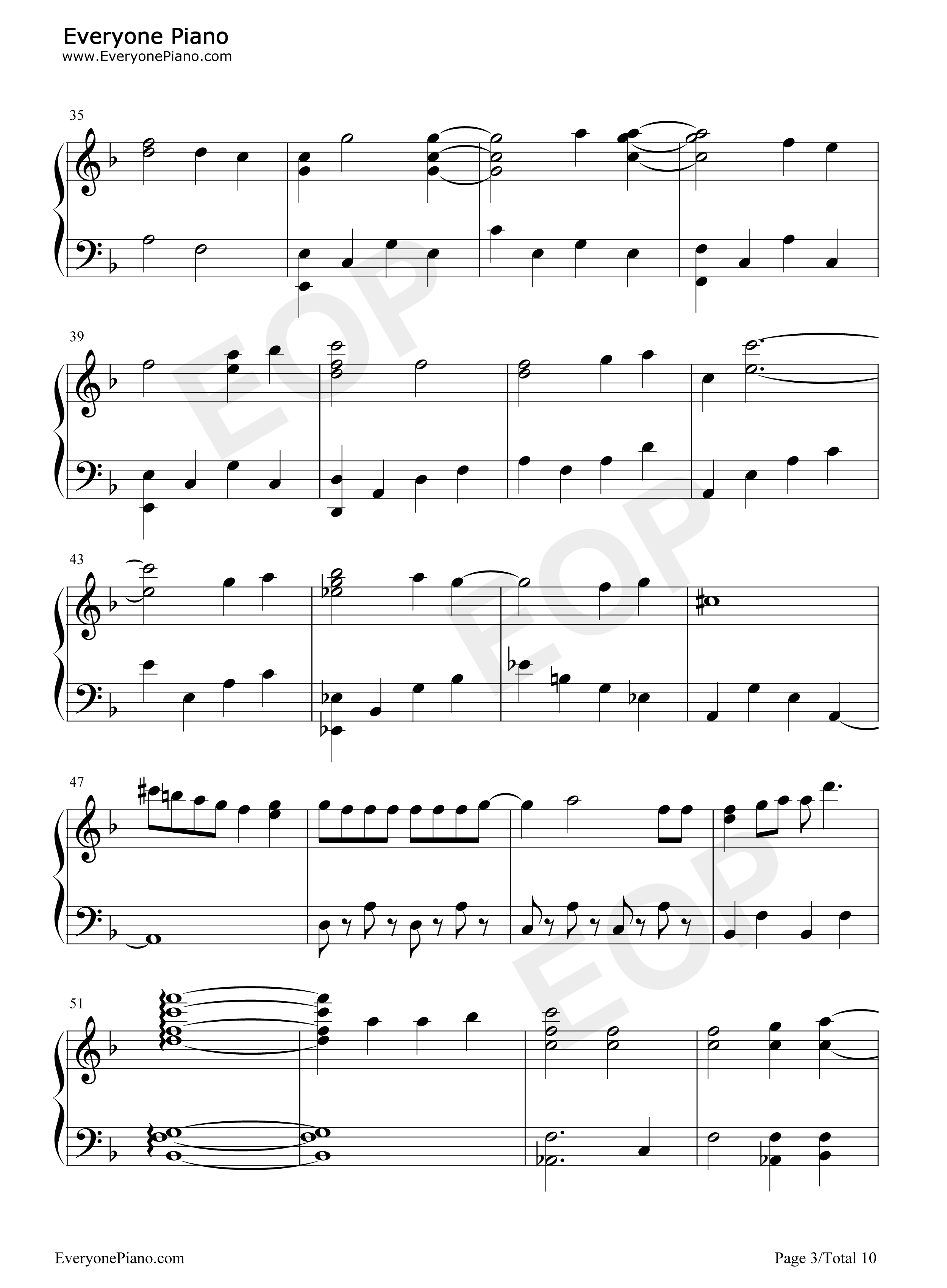 For_the_First_Time_in_Forever钢琴谱_Kristen_Bell_&_Idina_Menzel