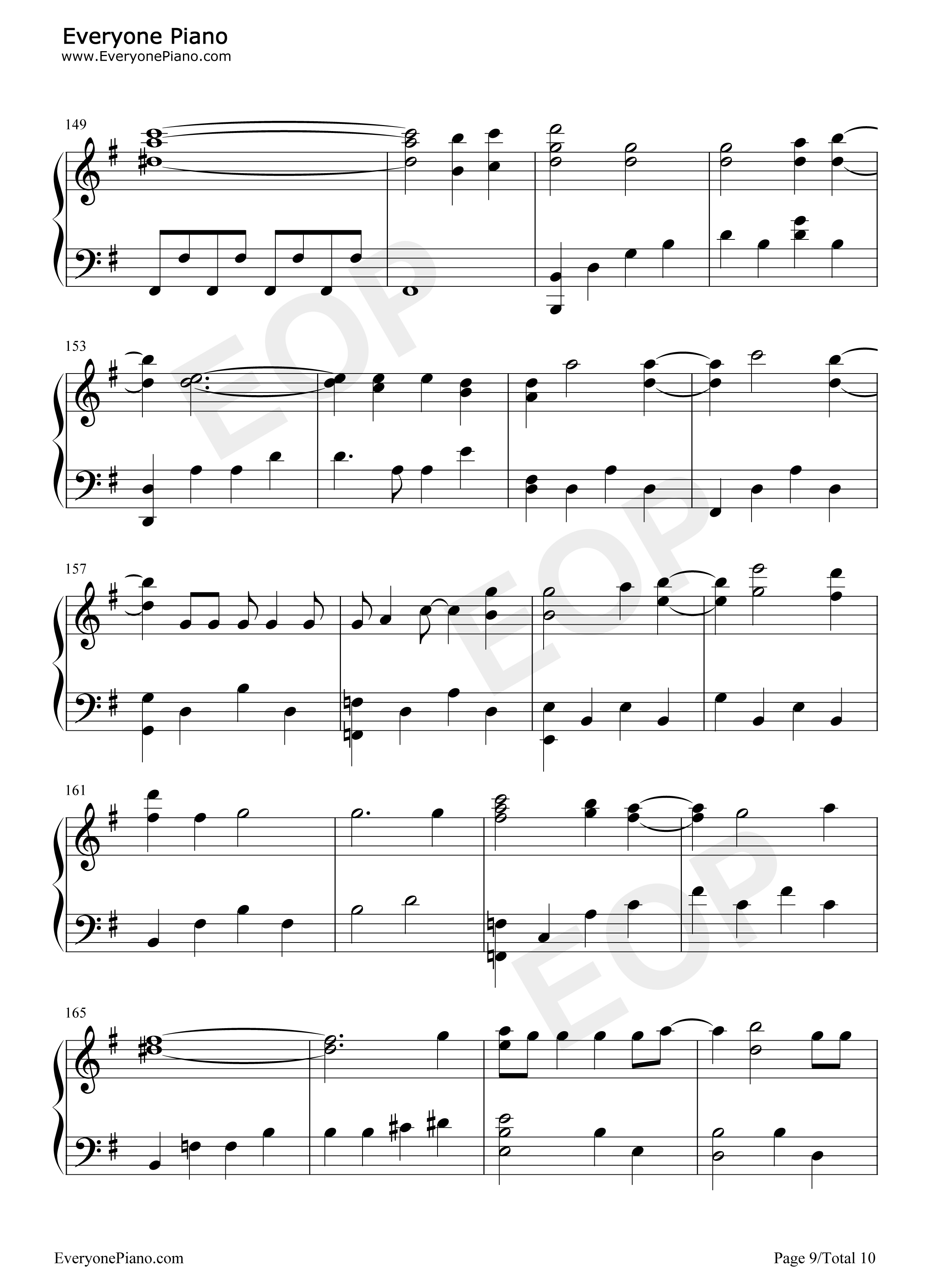 For_the_First_Time_in_Forever钢琴谱_Kristen_Bell_&_Idina_Menzel