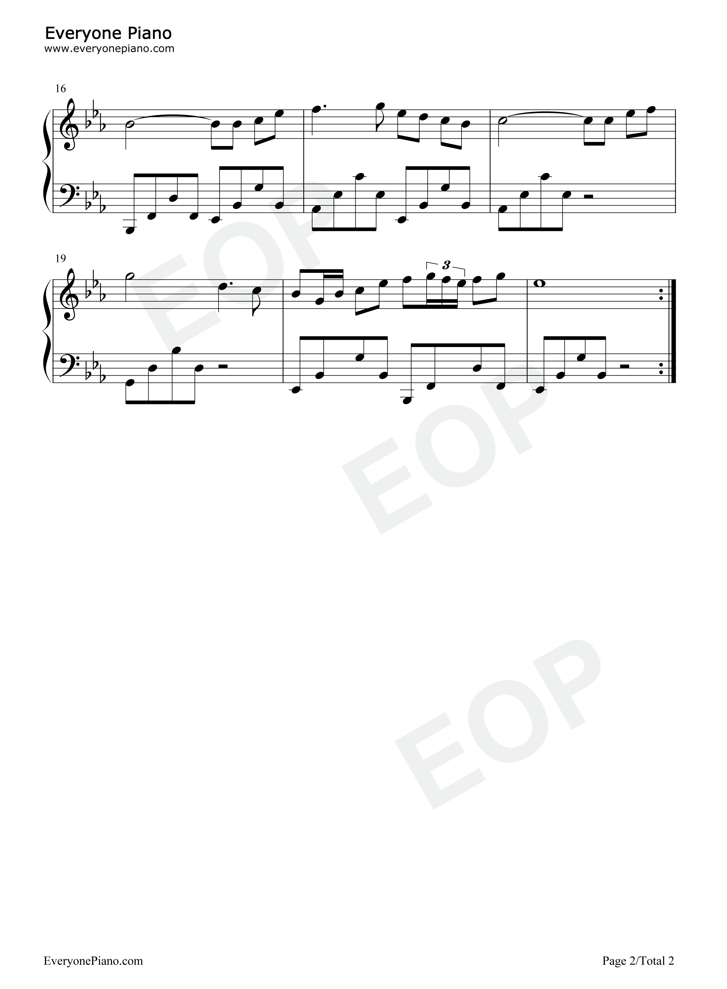 英雄赞歌钢琴谱_张映哲