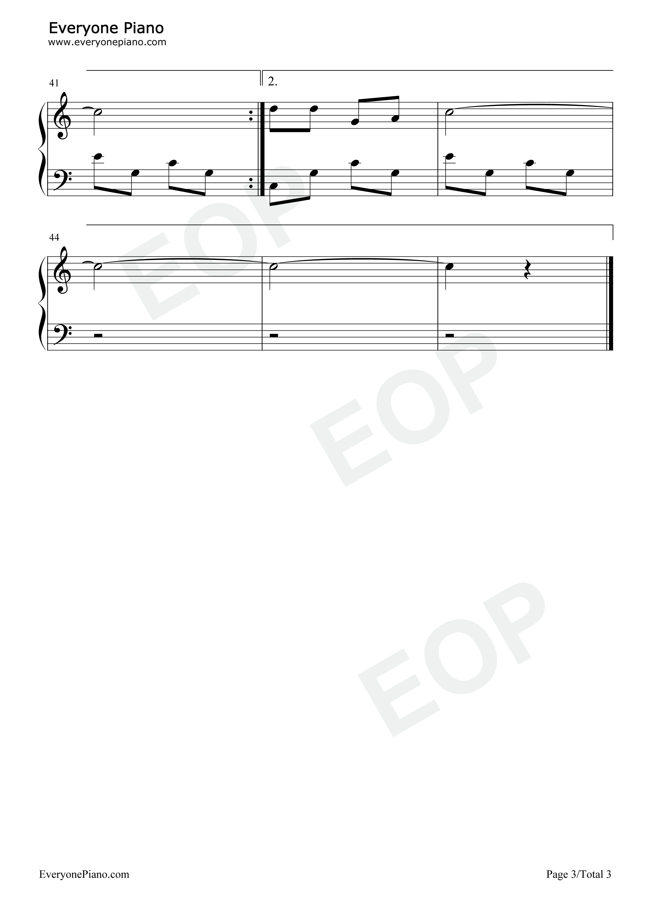 奉献钢琴谱_张咪