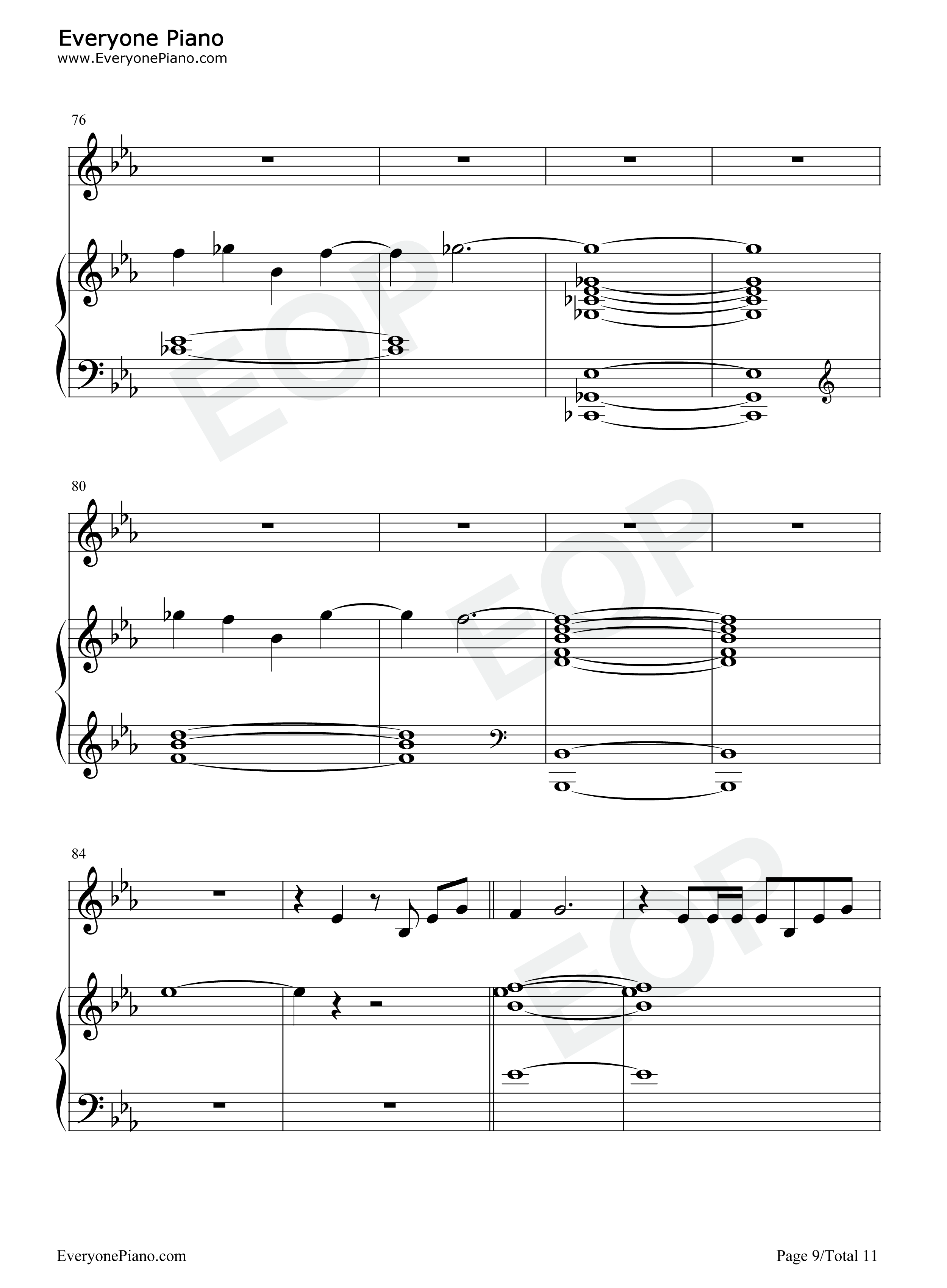 Do_You_Want_to_Build_a_Snowman钢琴谱_Kristen_Bell