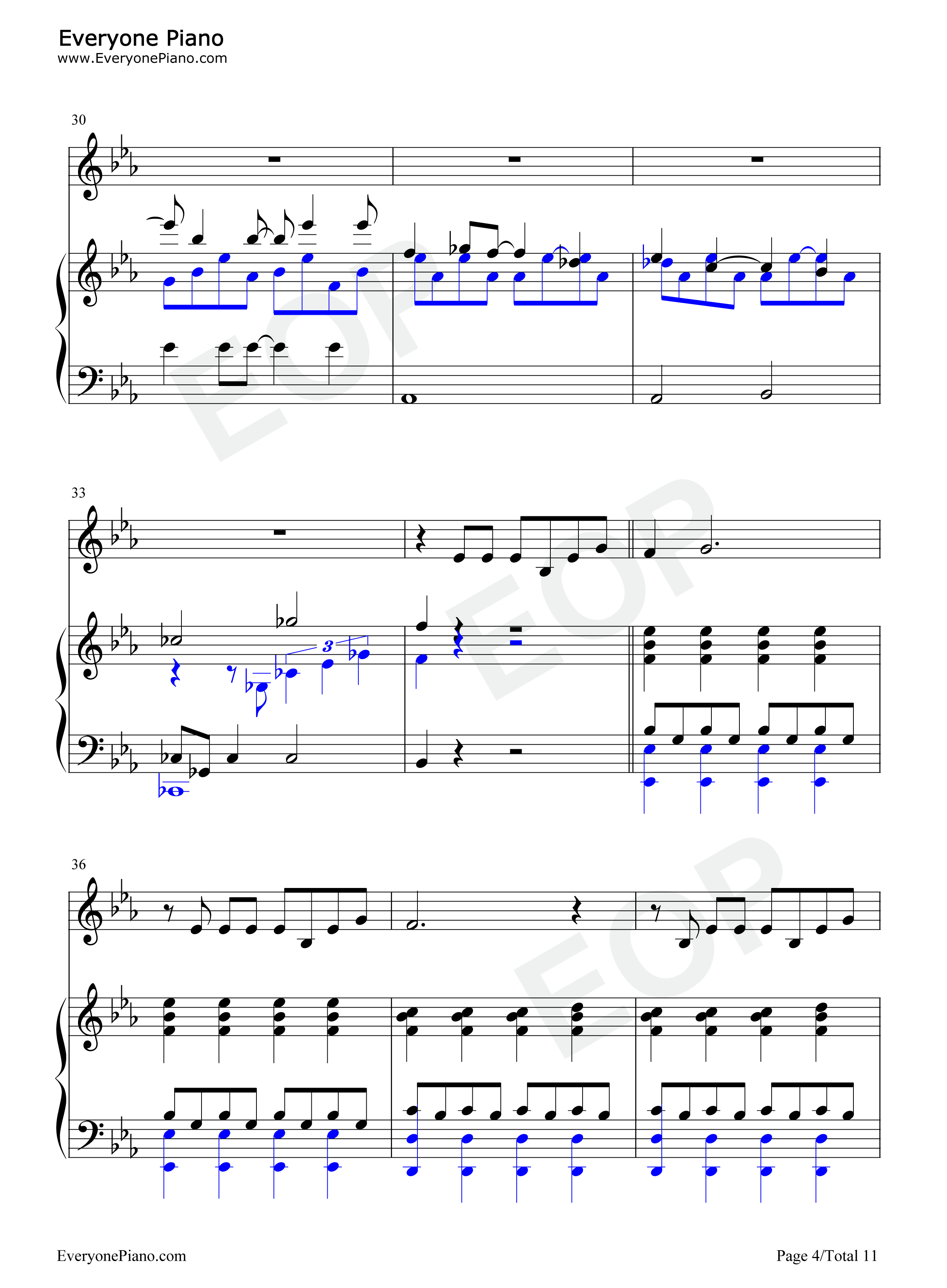 Do_You_Want_to_Build_a_Snowman钢琴谱_Kristen_Bell