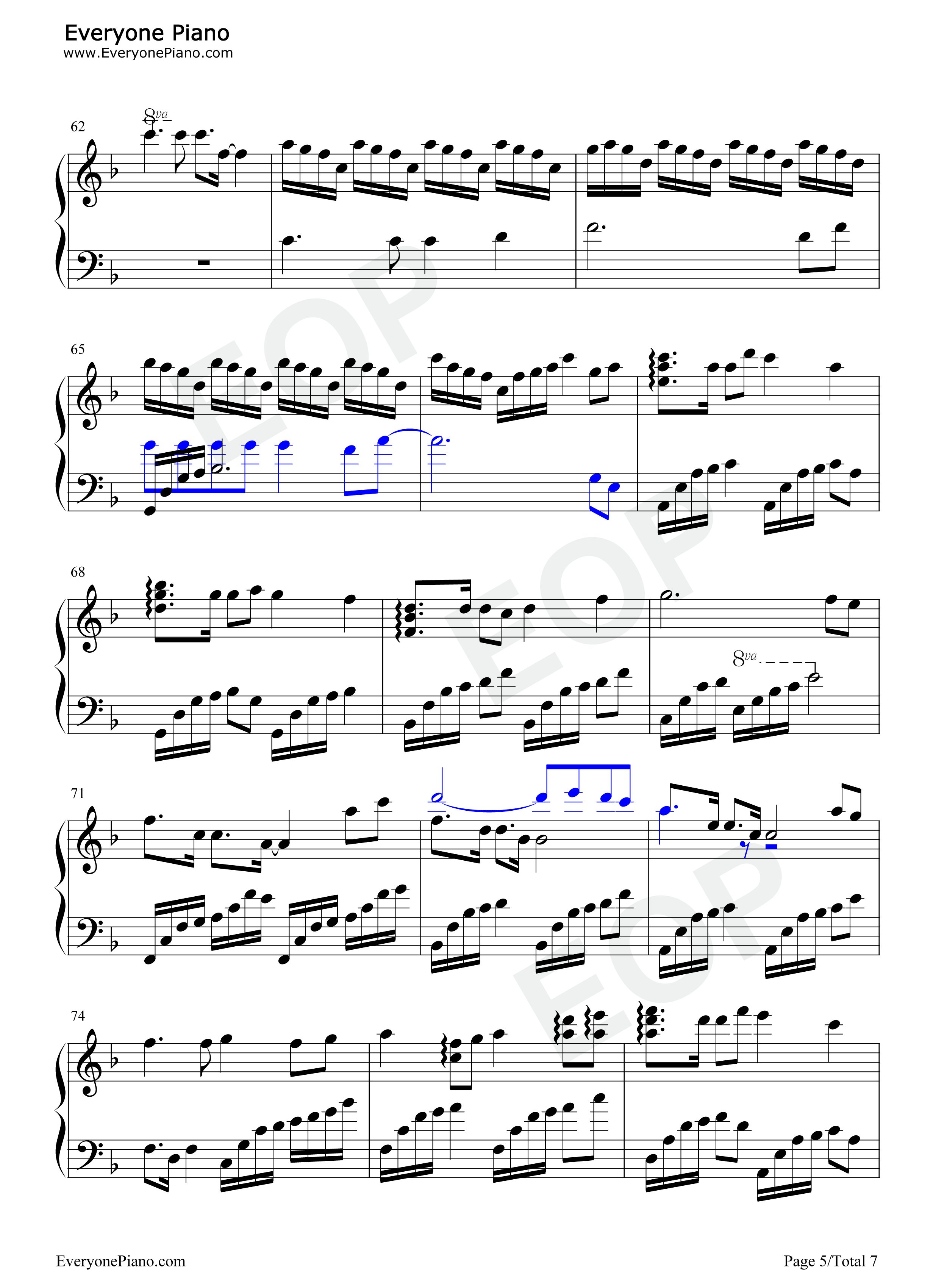 耶和华是爱钢琴谱_未知