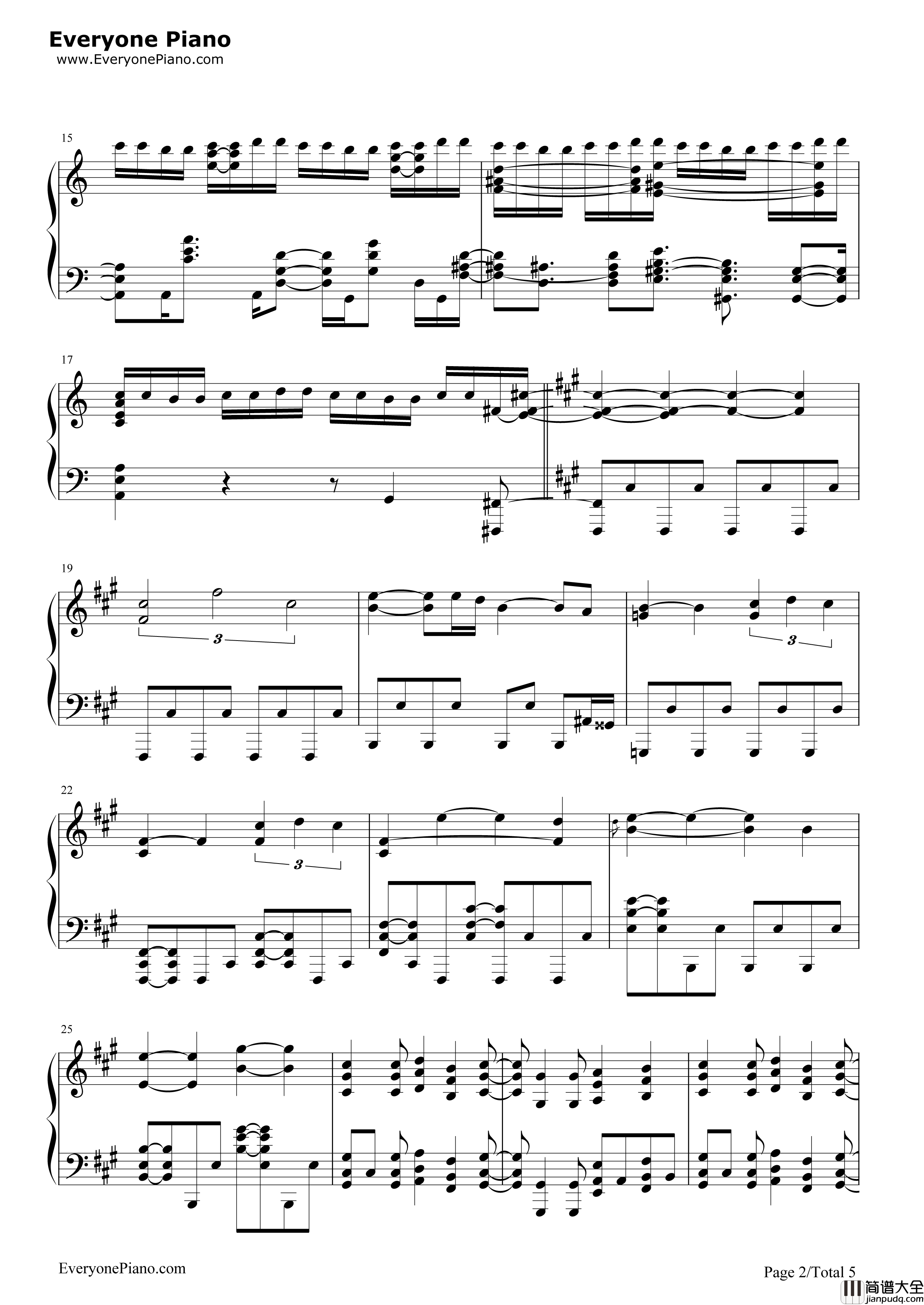 自由之翼钢琴谱_Linked_Horizon__Revo