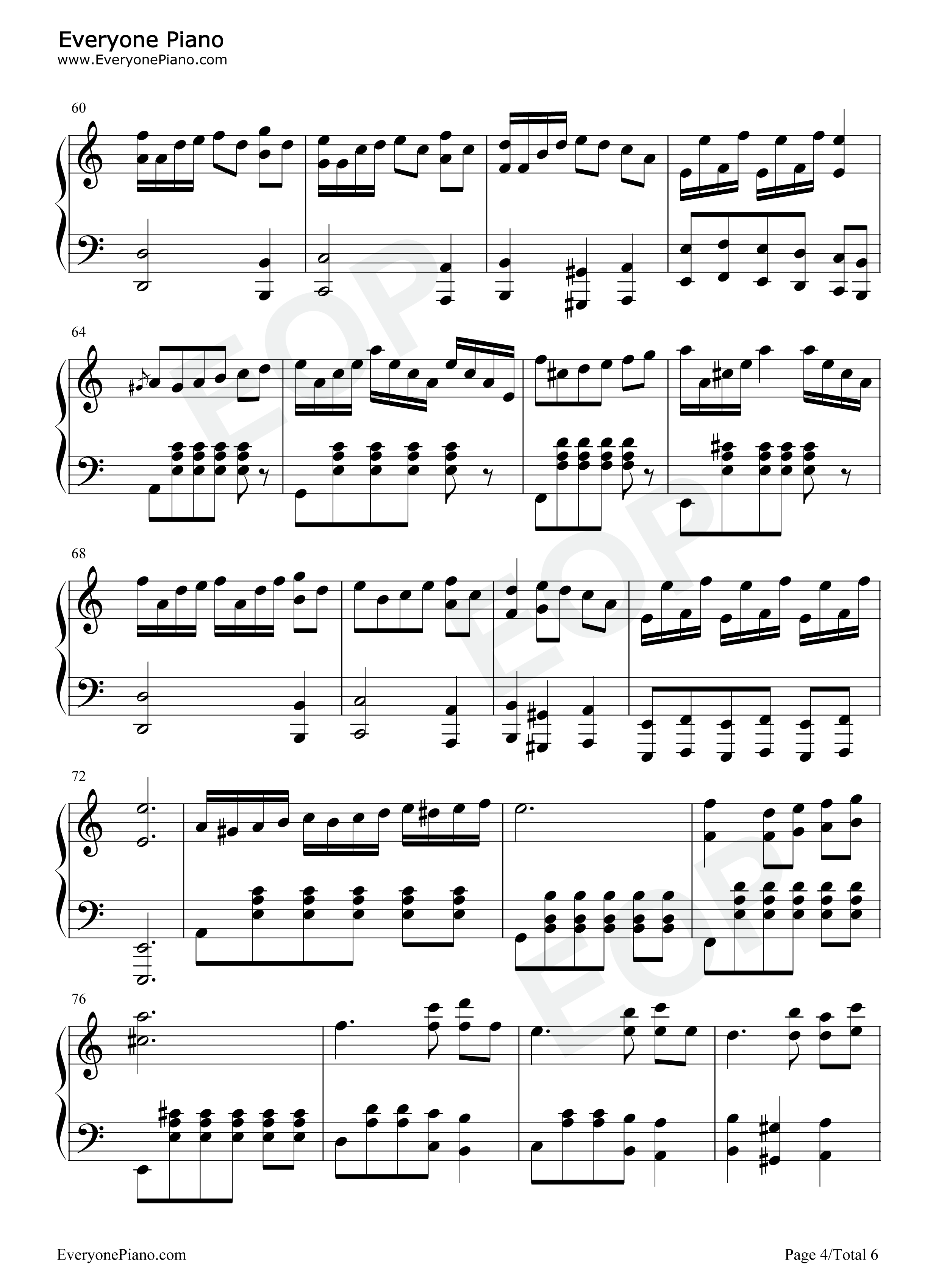 Tears_in_Minuet钢琴谱_Various_Artists