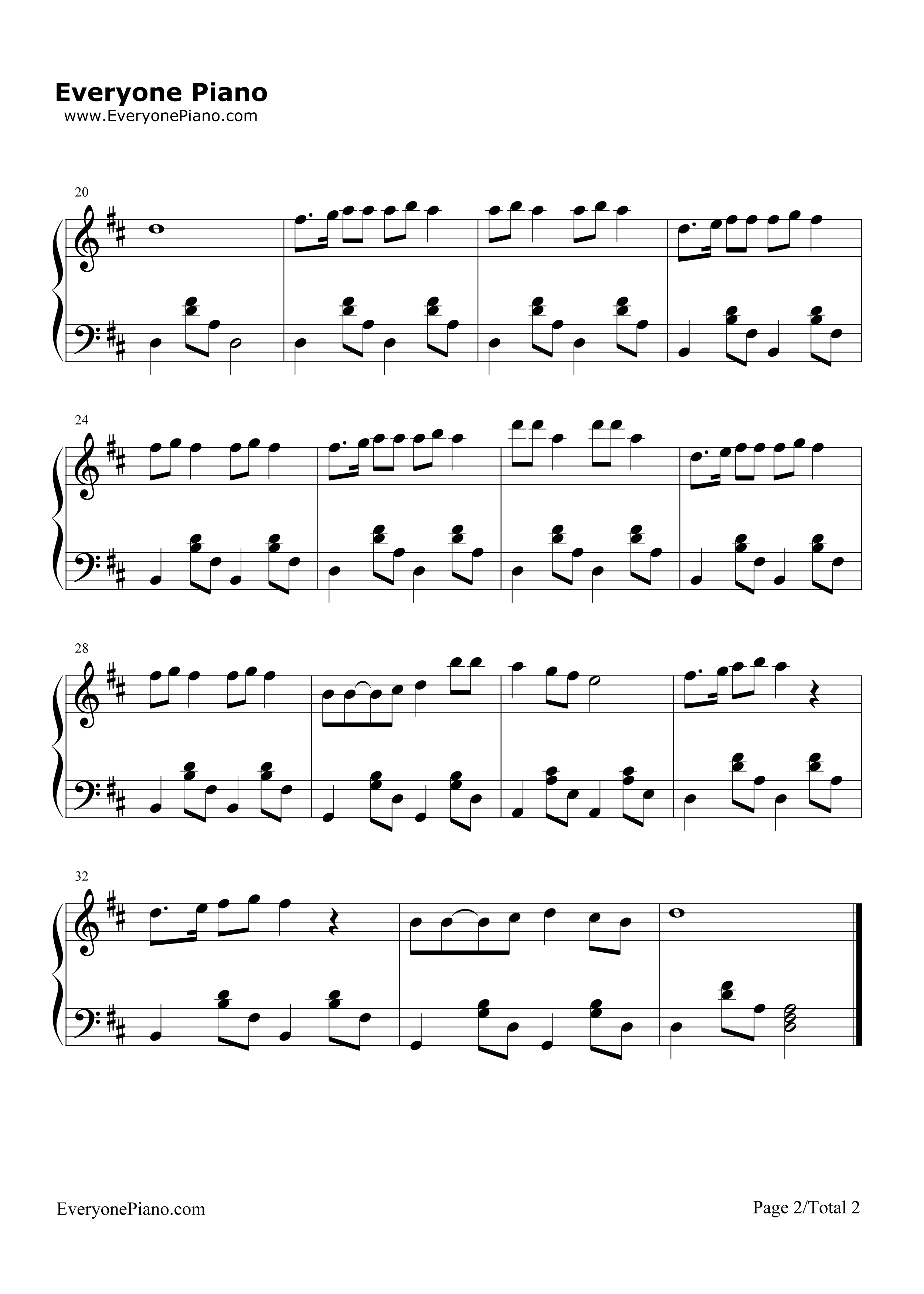 我是一条小青龙钢琴谱_雨歌