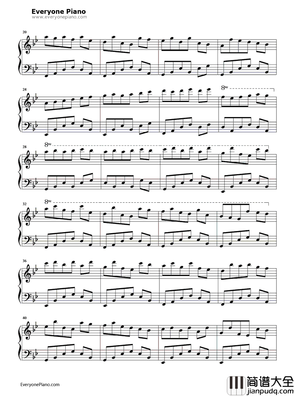 Liz_on_Top_of_the_World钢琴谱_Dario_Marianelli