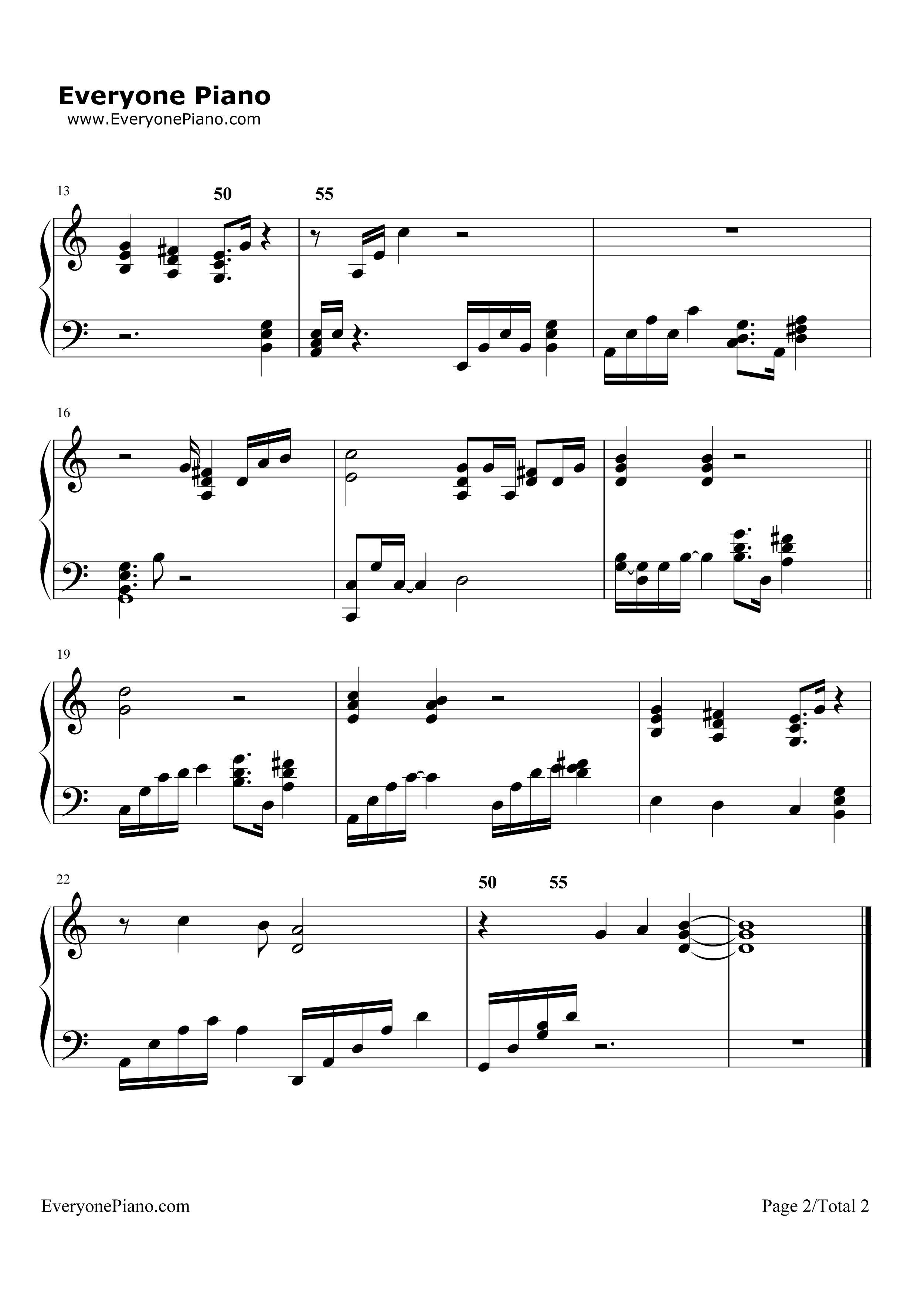 What_Dreams_Are_Made_Of钢琴谱_Hilary_Duff