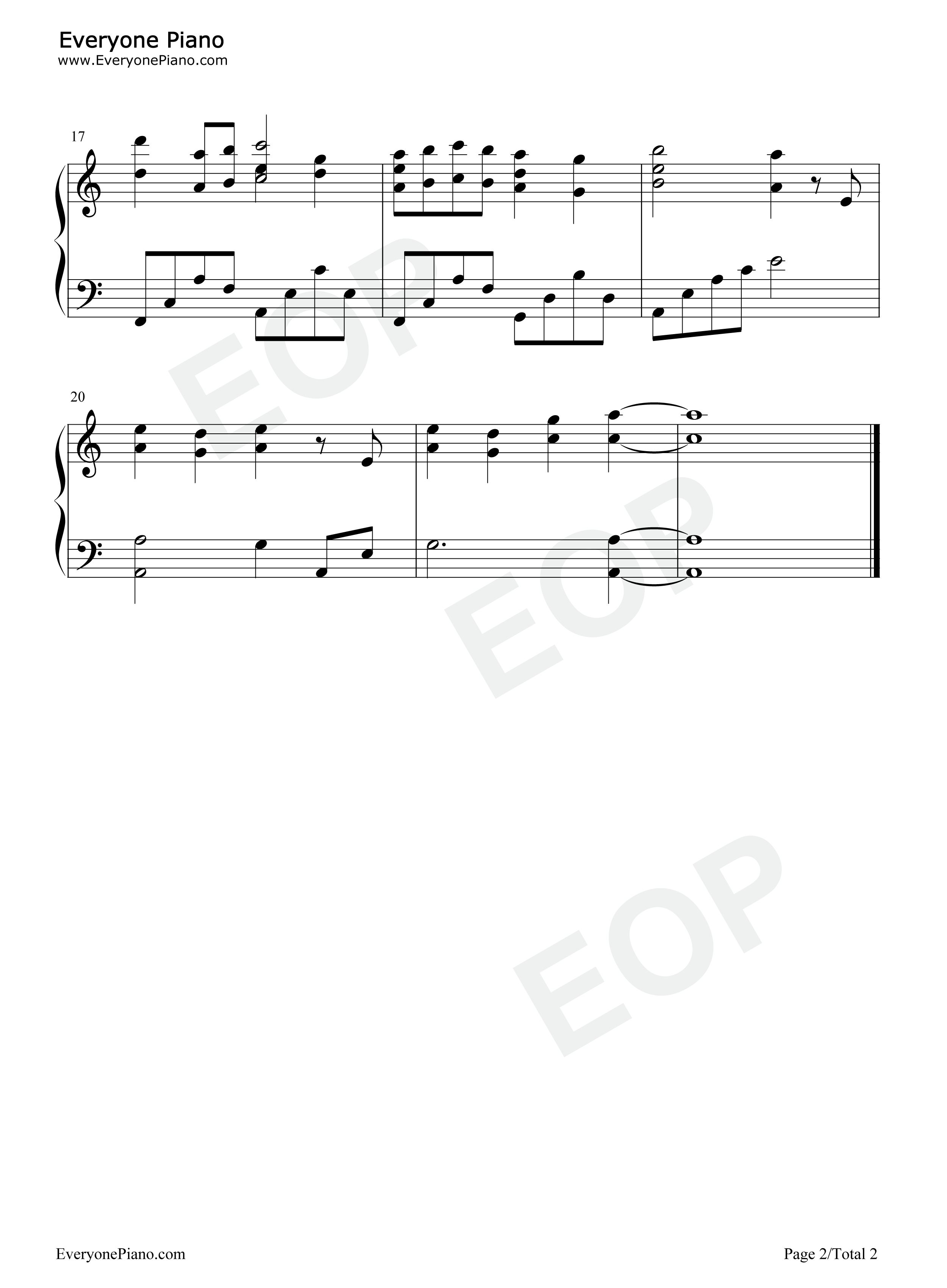 寂难永劫钢琴谱_骆集益