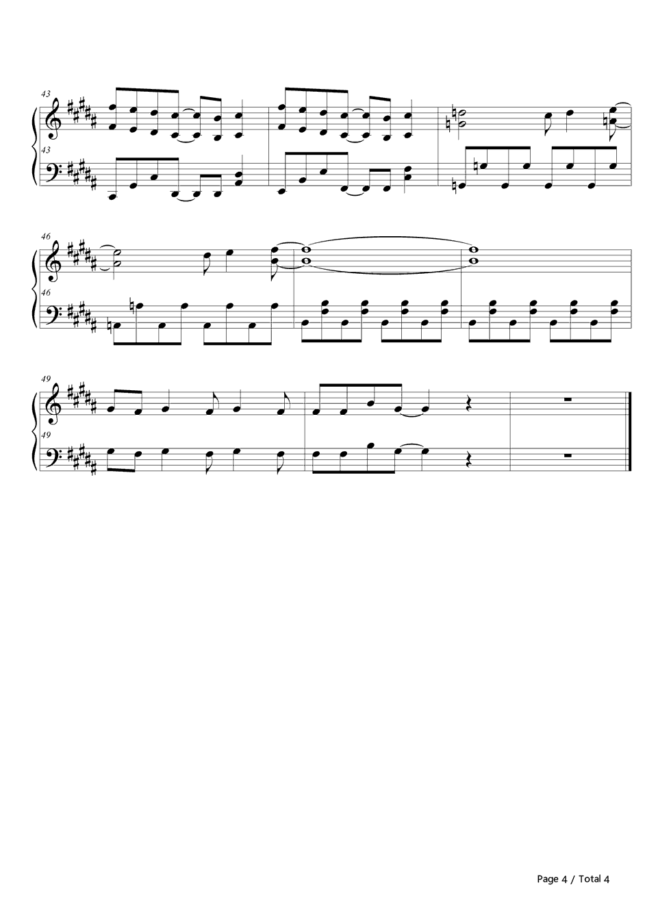 Believe_×_Believe钢琴谱_超特急(SDR)