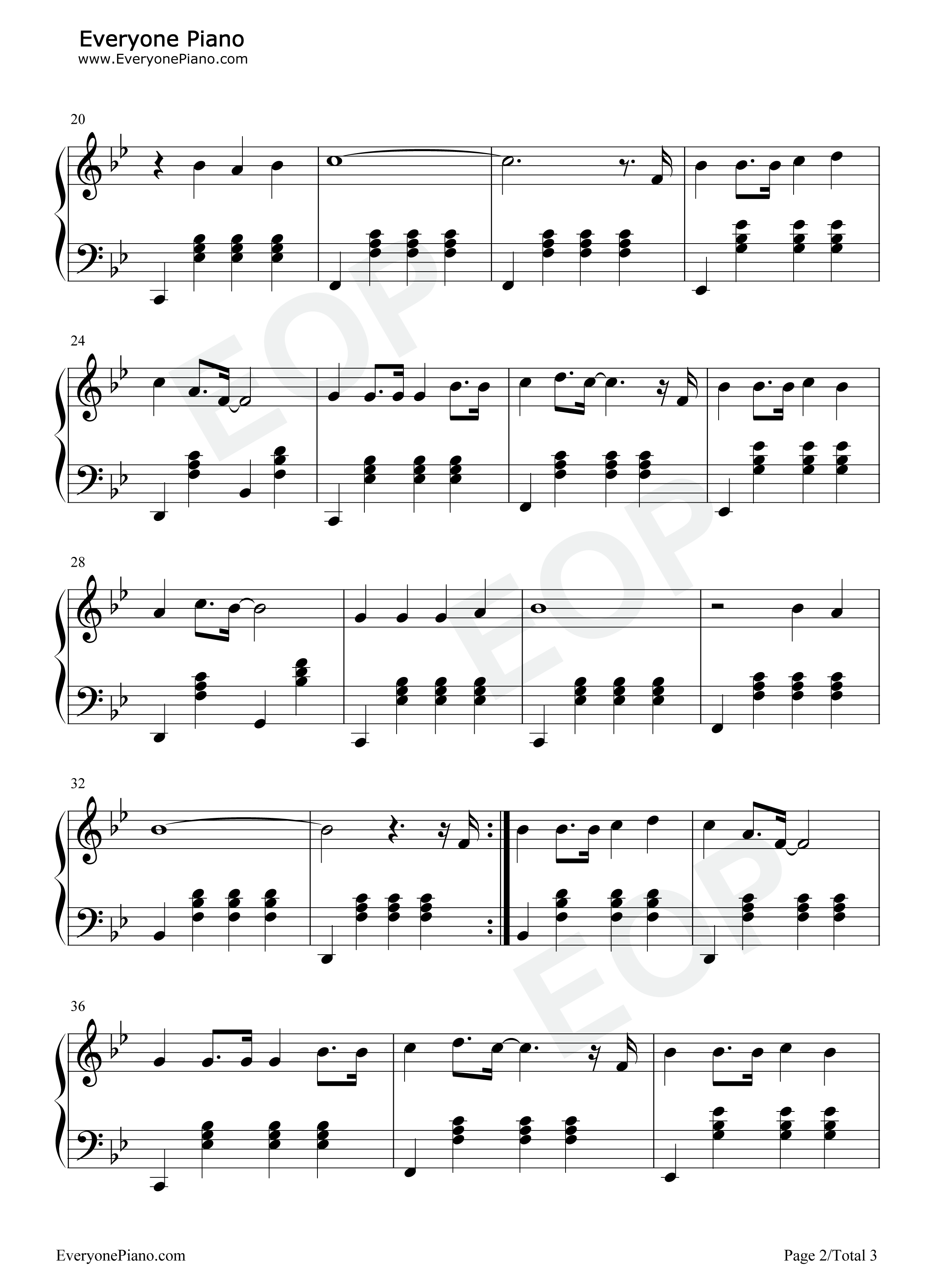 左手右手钢琴谱_杨沛宜