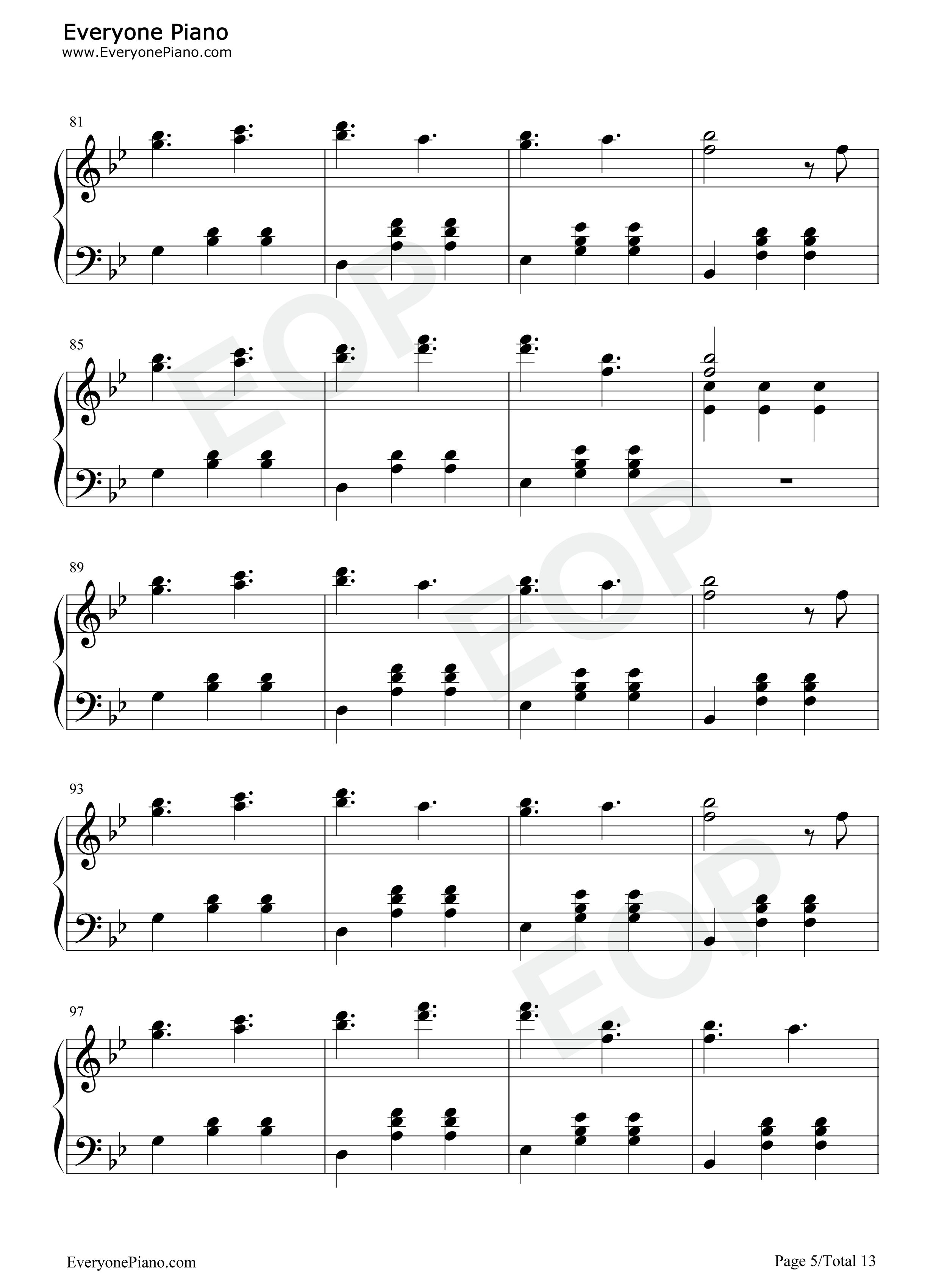 戏言スピーカー钢琴谱_初音ミク